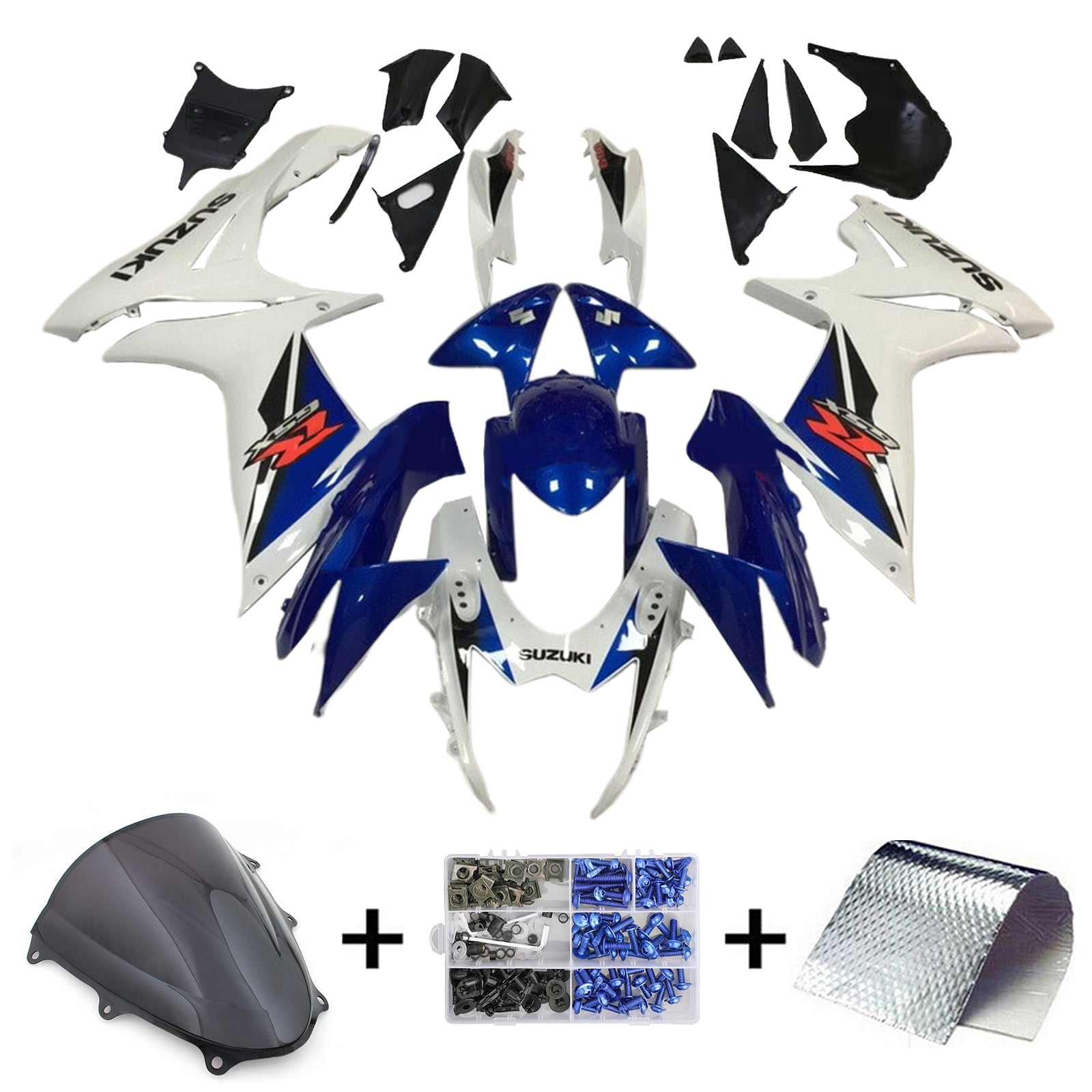 Darupsun Suzuki GSXR 600/750 2011-2025 K11 Fairing Kit Bodywork Plastic ABS