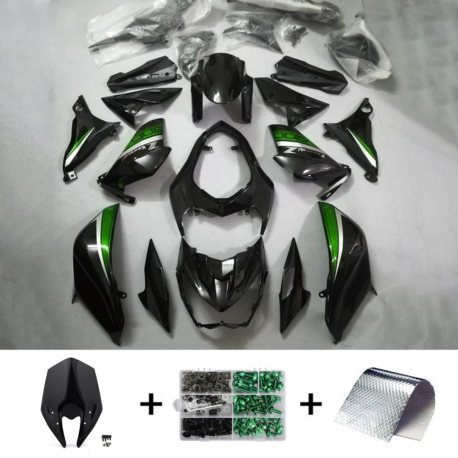 Kit Carenado Kawasaki Z800 2013-2018 Carrocería Plástico ABS