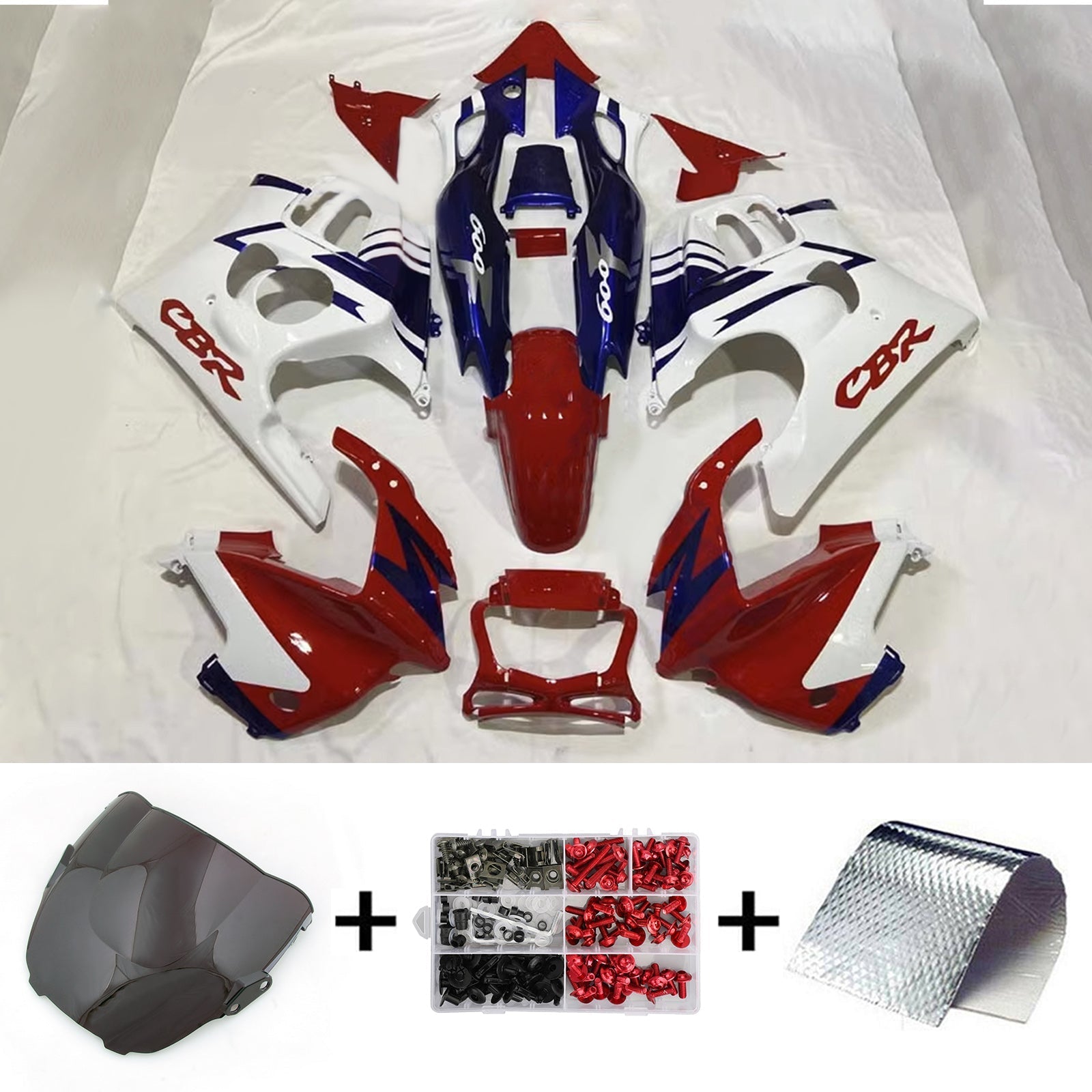 Honda CBR600 F3 1997-1998 Kit Carenado Carrocería Plástico ABS