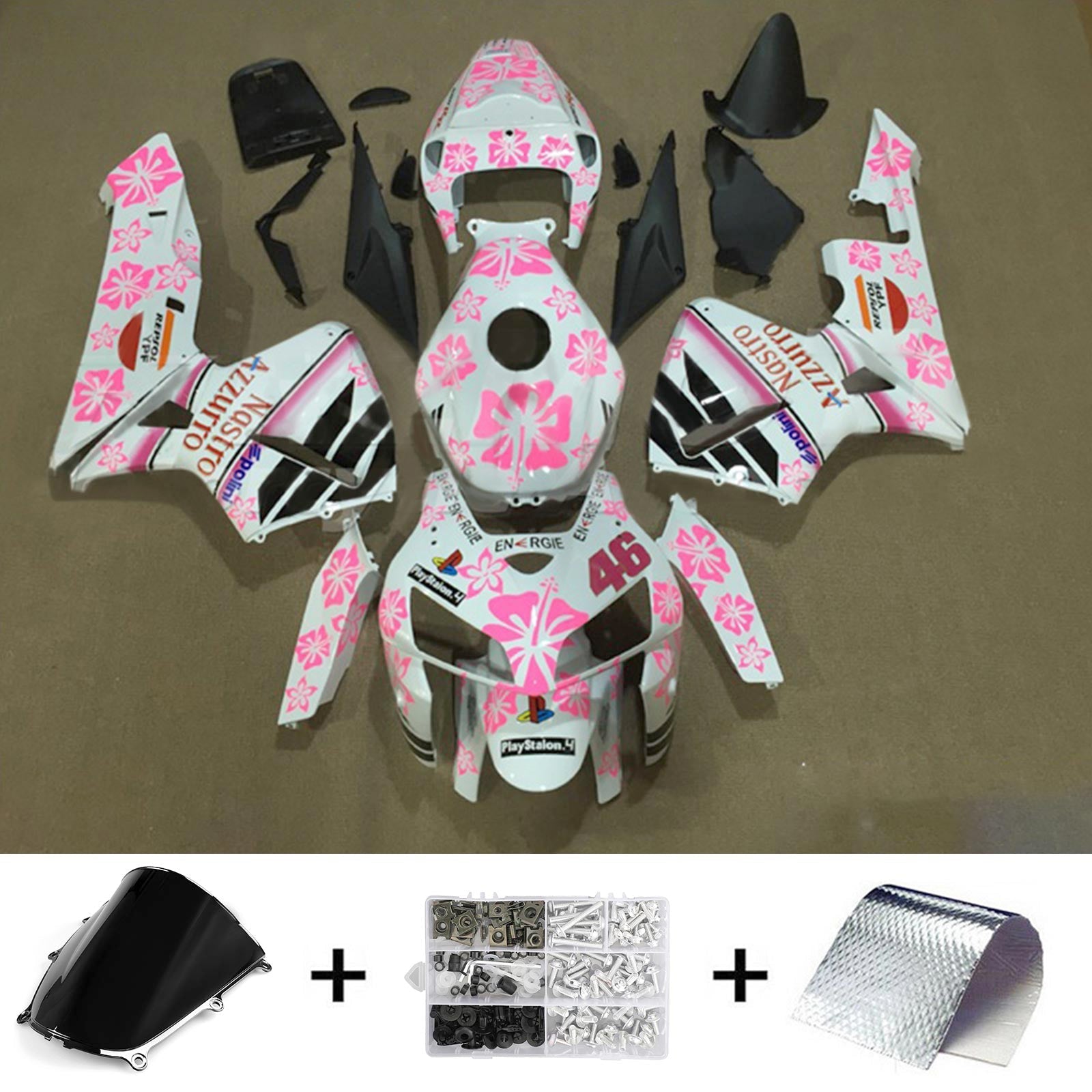 Honda CBR600RR 2005-2006 F5 Kit Carenado Carrocería Plástico ABS