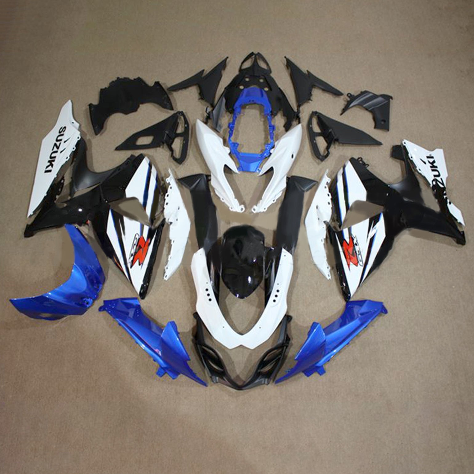 Amotopart Suzuki GSXR1000 2009-2016 K9 Fairing Kit Bodywork Plastic ABS