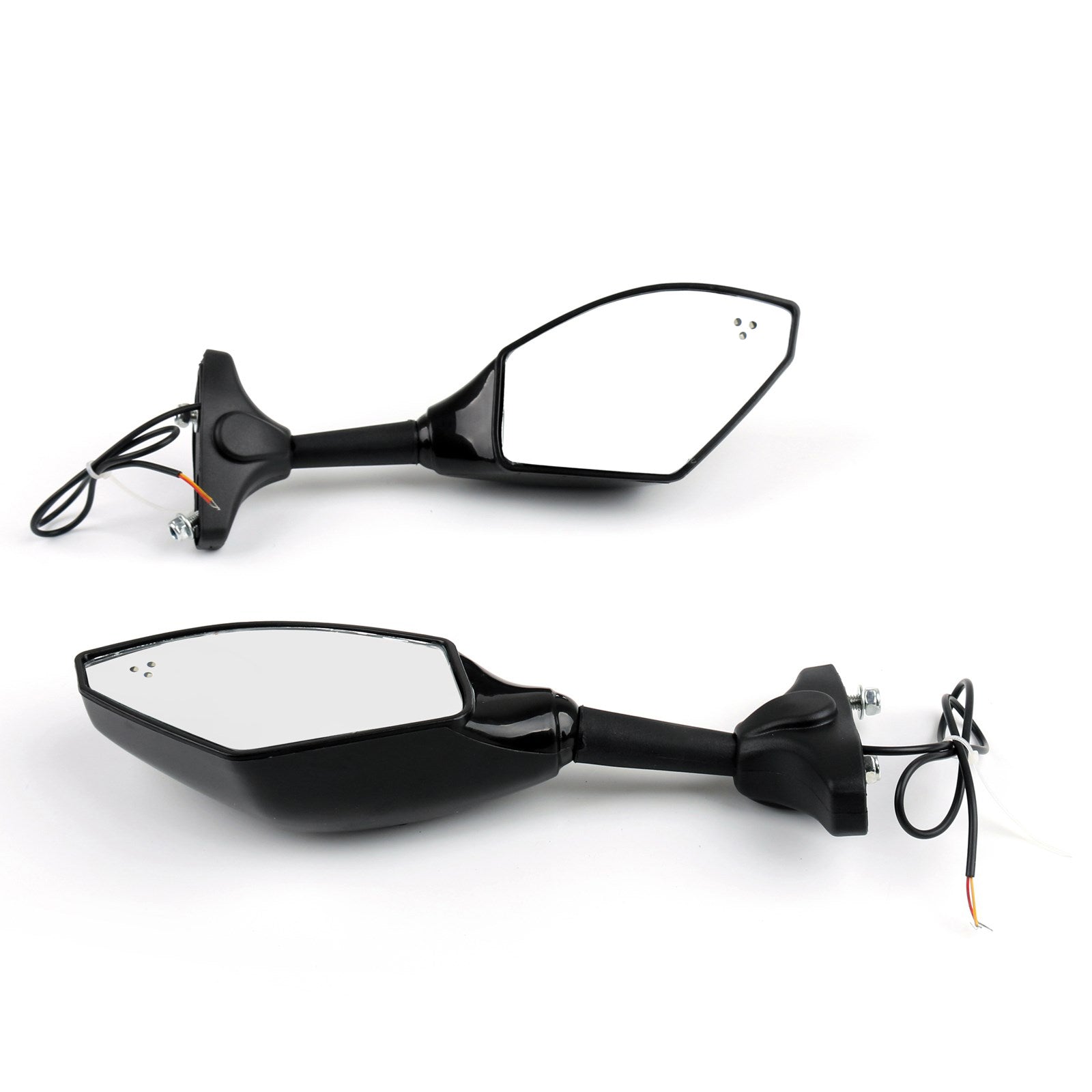 YAMAHA YZF R6 R6S FZ1 FZ6 FAZER FZ8S FJR1300 XJ6 FZR600 Pair Mirrors Generic