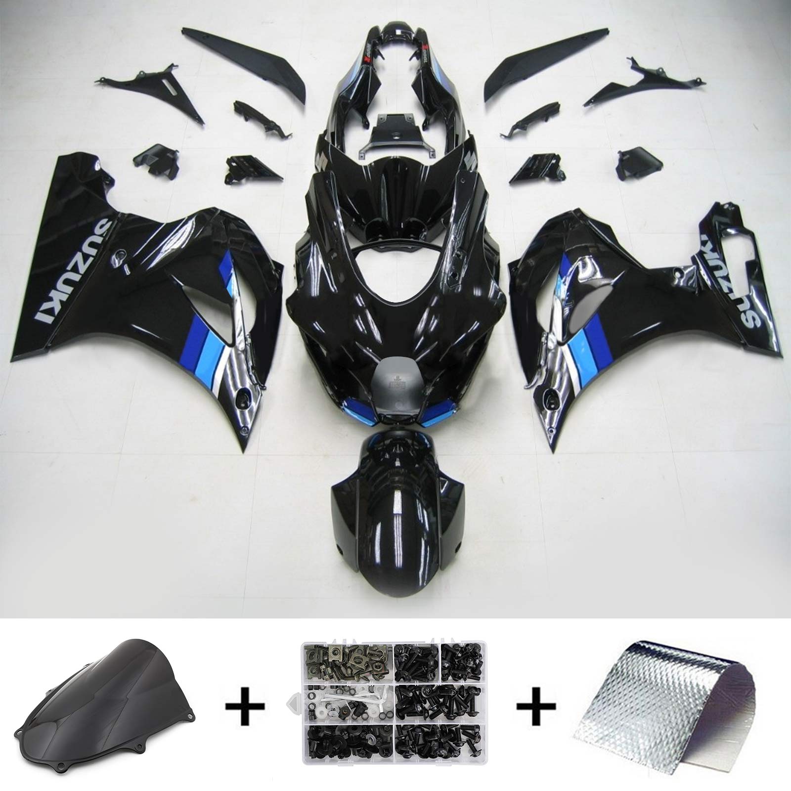 Suzuki GSXR1000 2017-2024 K17 Fairing Kit Bodywork Plastic ABS