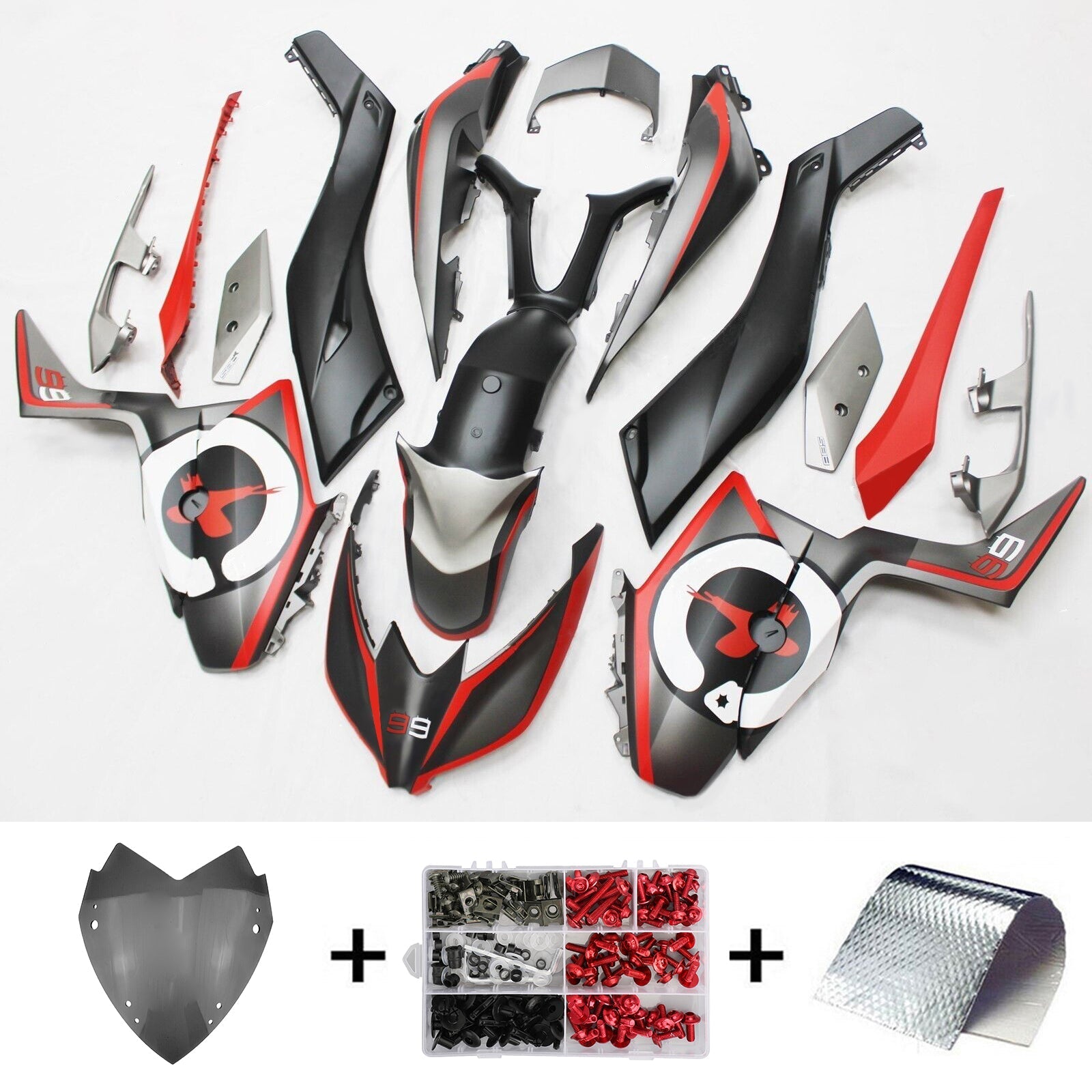 2017-2022 Yamaha XMAX 125 250 300 Fairing Kit