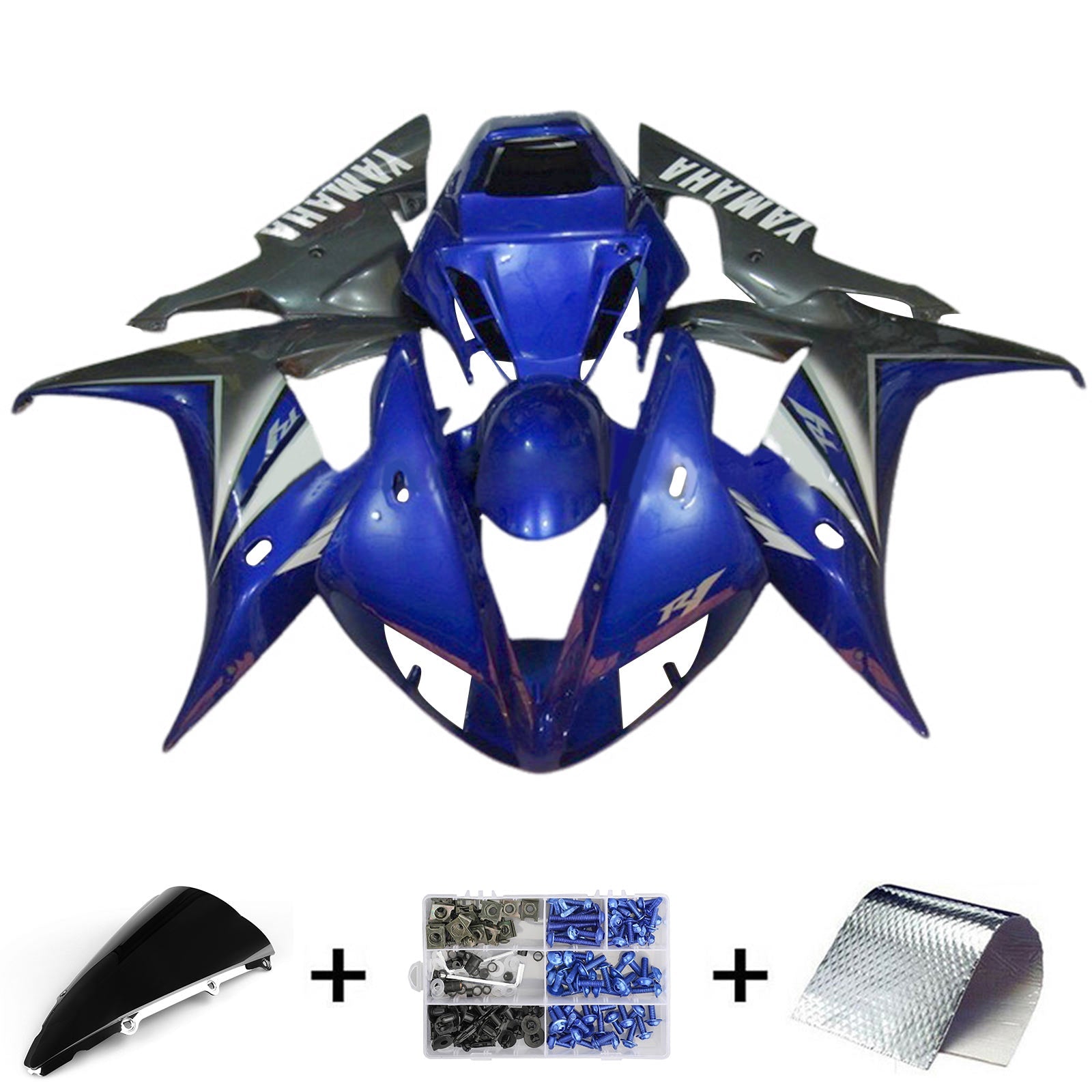 Yamaha YZF 1000 R1 2002-2003 Fairing Kit Bodywork Plastic ABS