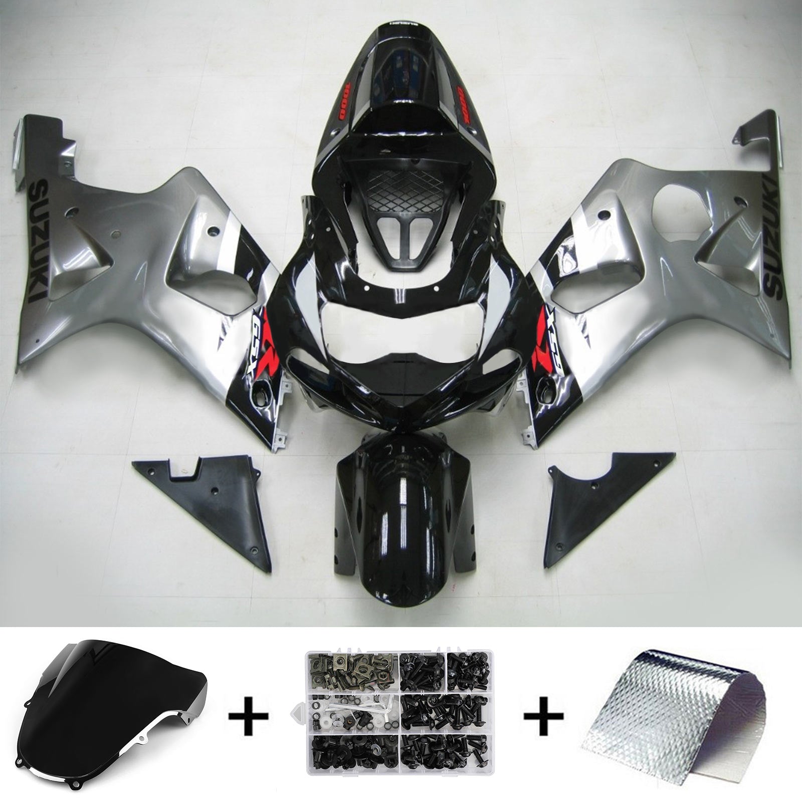 Suzuki GSXR1000 2000-2002 Fairing Kit K1 K2