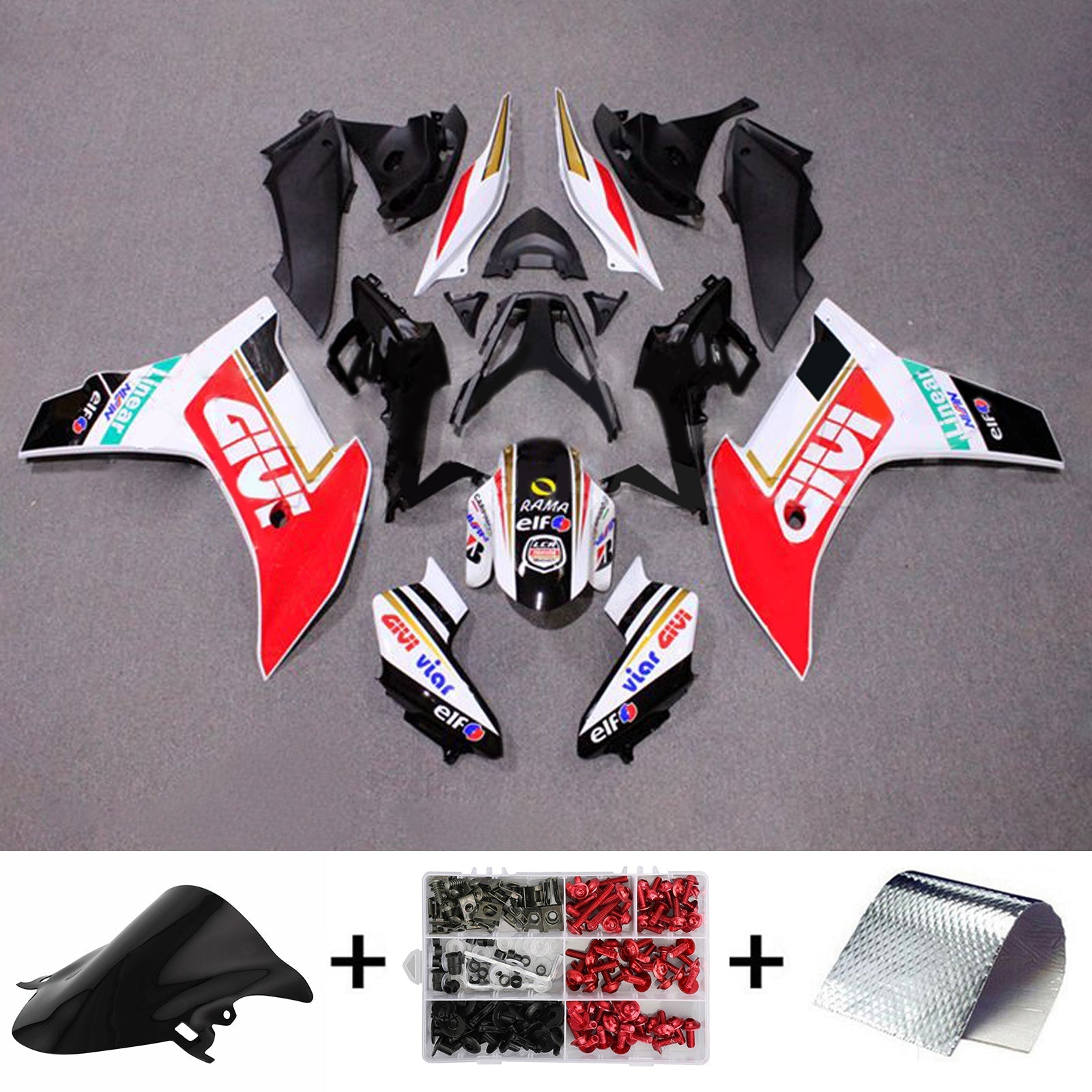 Honda CBR600F 2011-2013 Kit Carenado Carrocería Plástico ABS