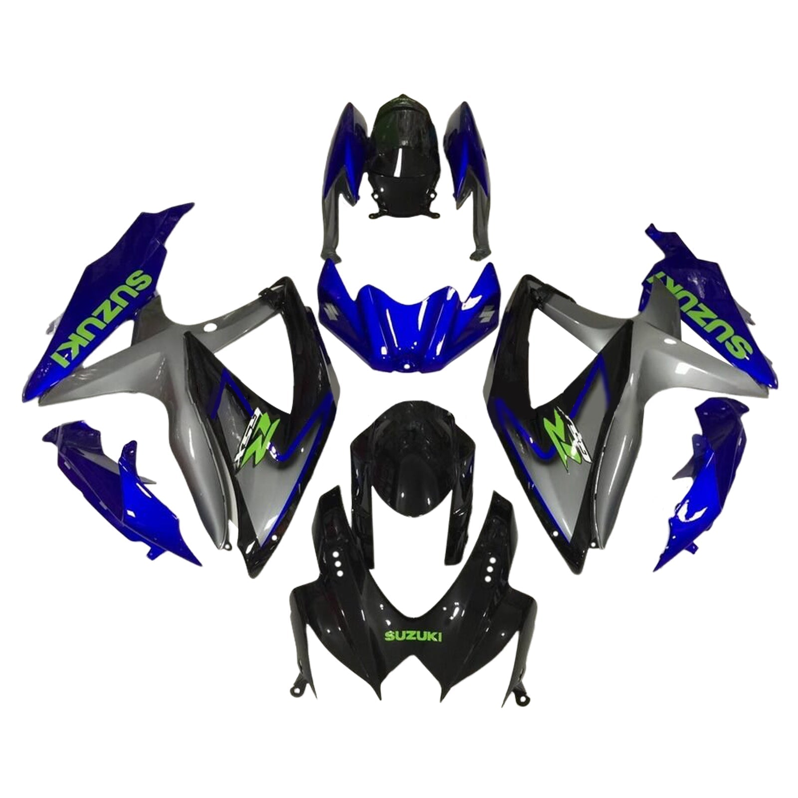 Darupsun Suzuki GSXR 600/750 2008-2010 K8 Fairing Kit Bodywork Plastic ABS