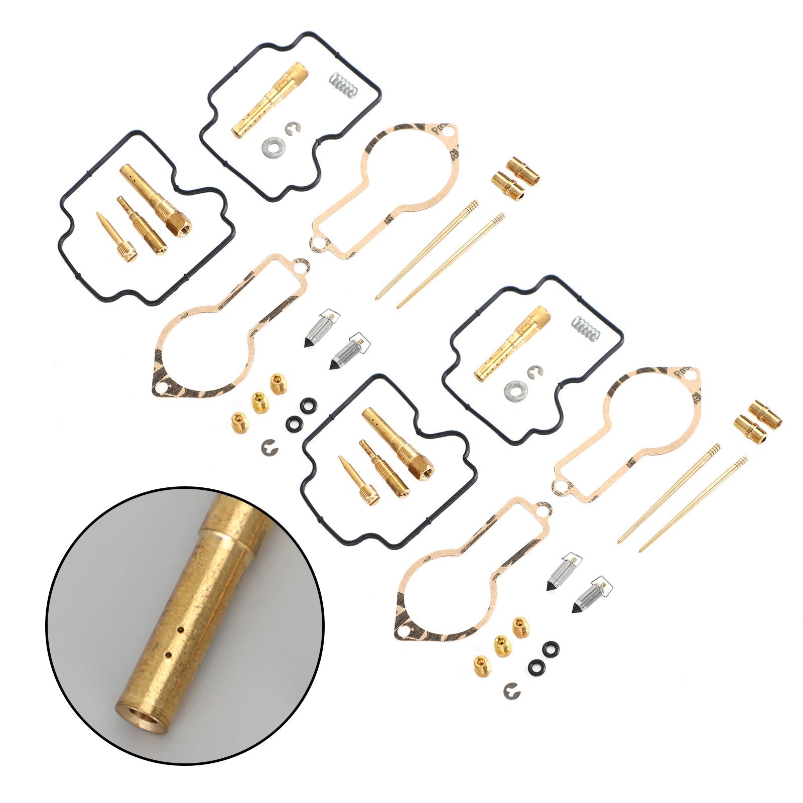 Kit de reparación de carburador lateral derecho e izquierdo apto para Honda XL600R 1983-1987 genérico