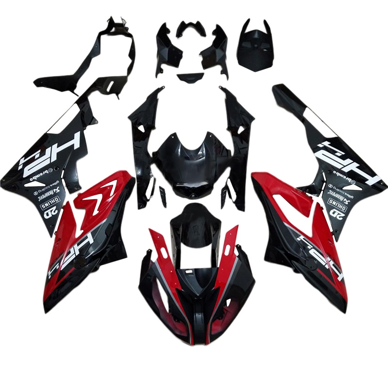 Amotopart BMW S1000RR 2015-2016 Fairing Kit Bodywork Plastic ABS