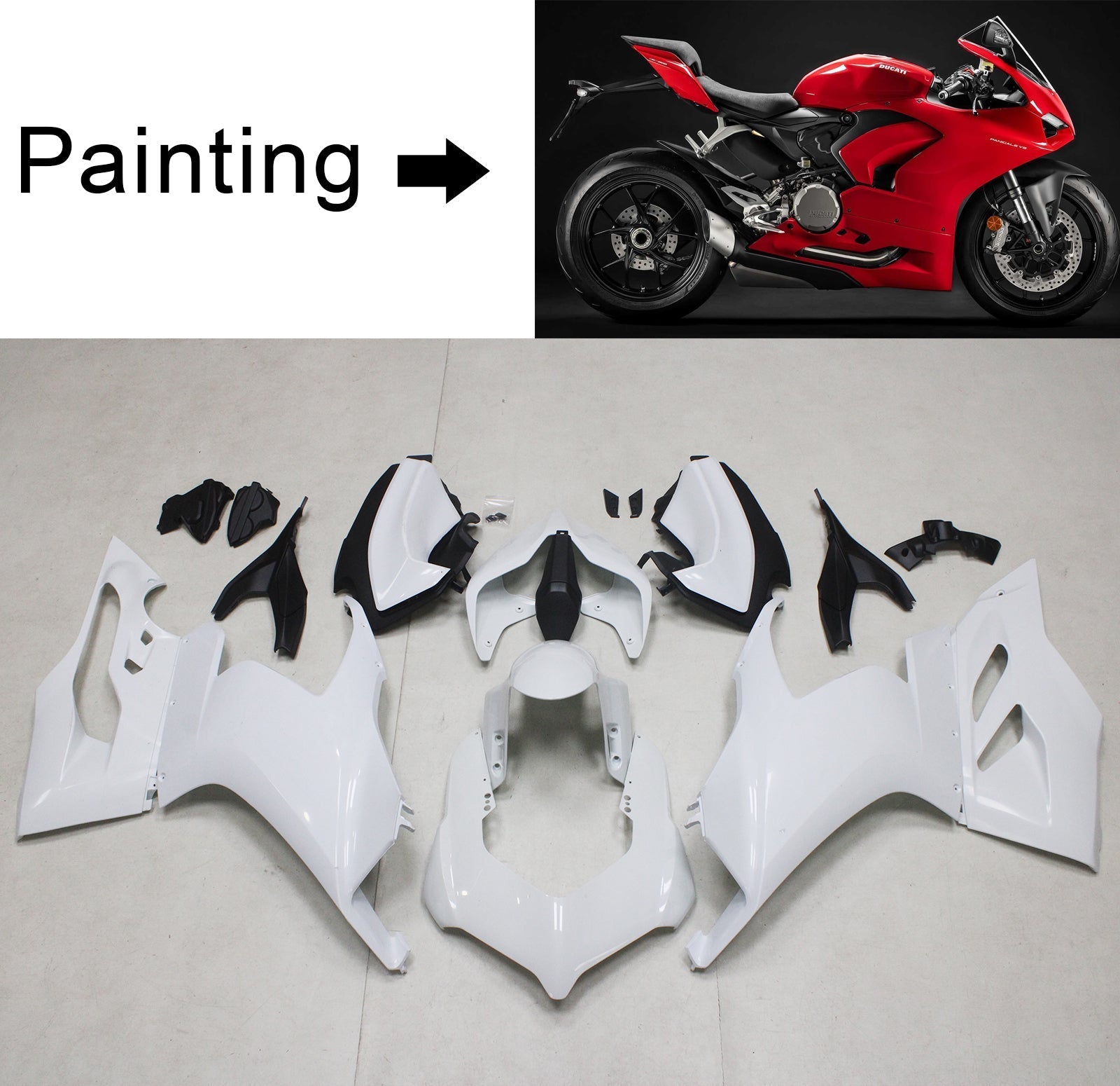 Ducati Panigale V2 2020-2024 Fairing Kit Bodywork