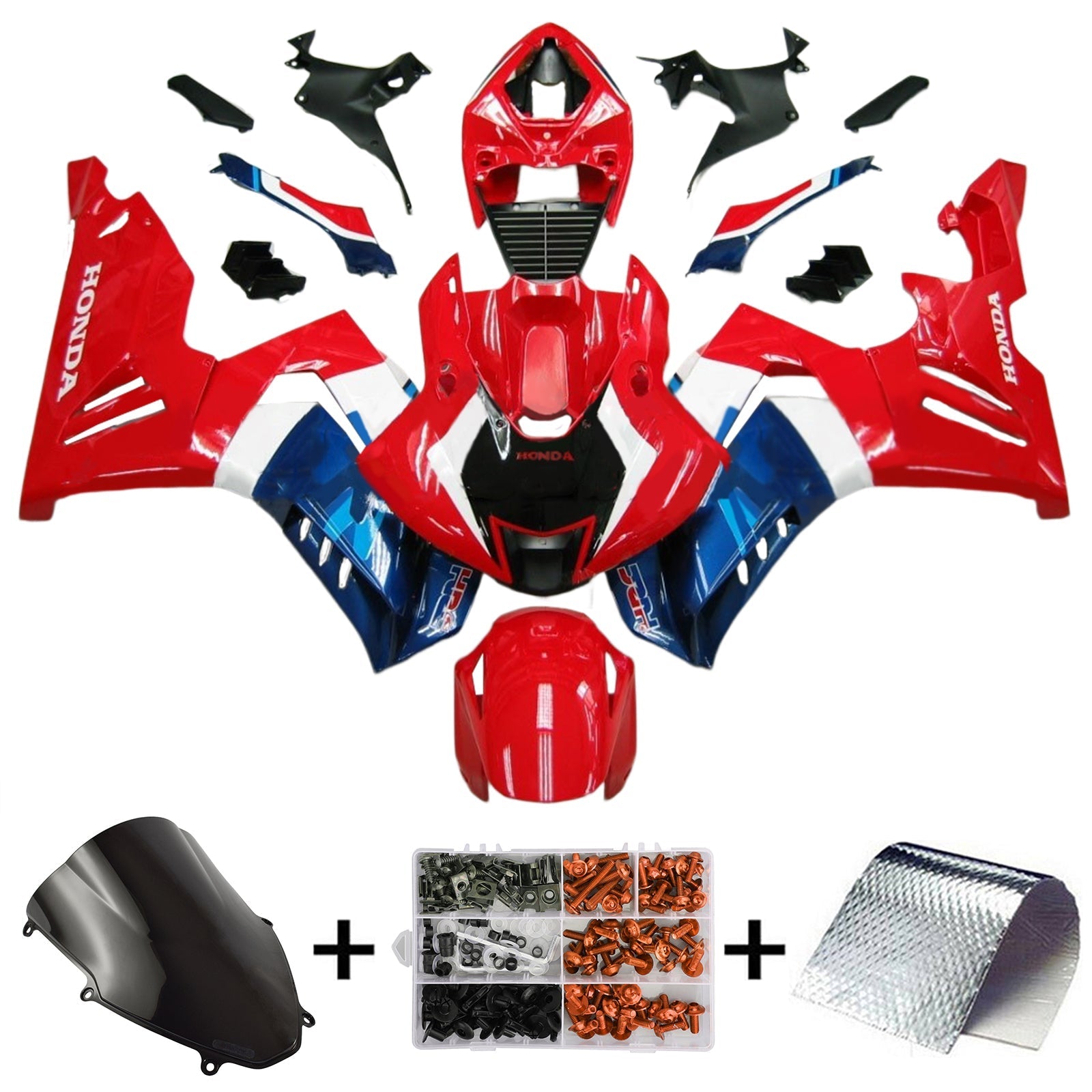 Honda CBR1000RR-R 2020-2023 Kit Carenado Carrocería Plástico ABS