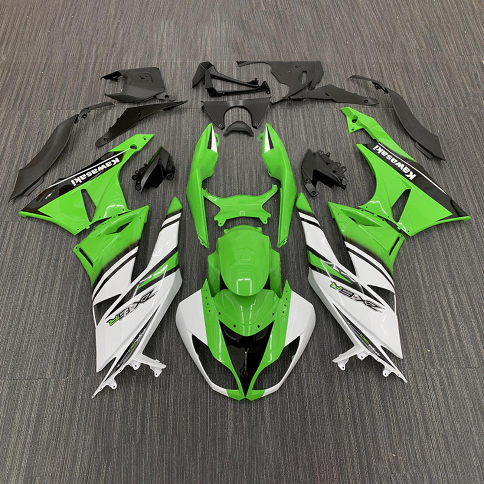 Kawasaki ZX6R 636 2009-2012 Kit Carenado Carrocería Plástico ABS