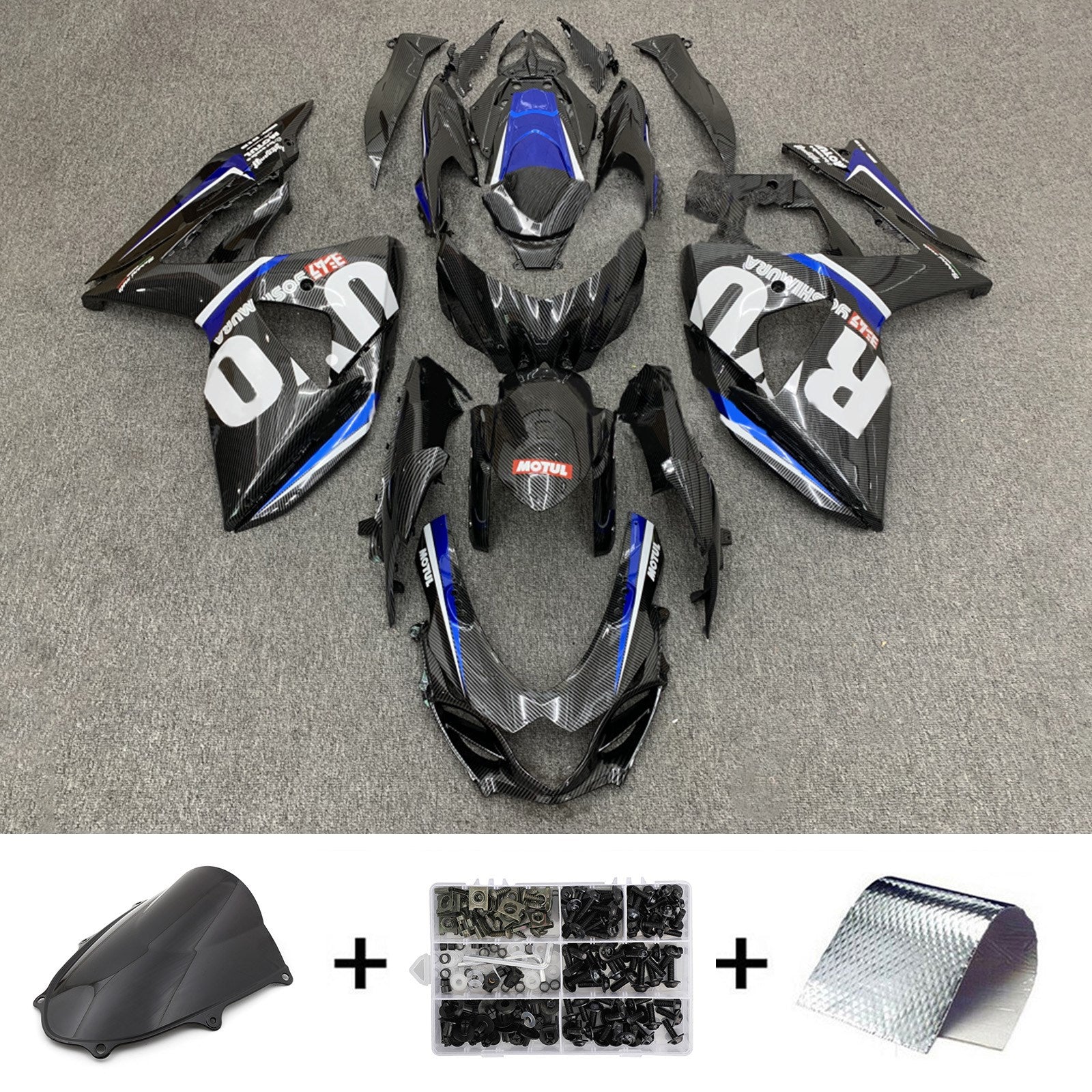 Suzuki GSXR1000 2017-2024 K17 Fairing Kit Bodywork Plastic ABS