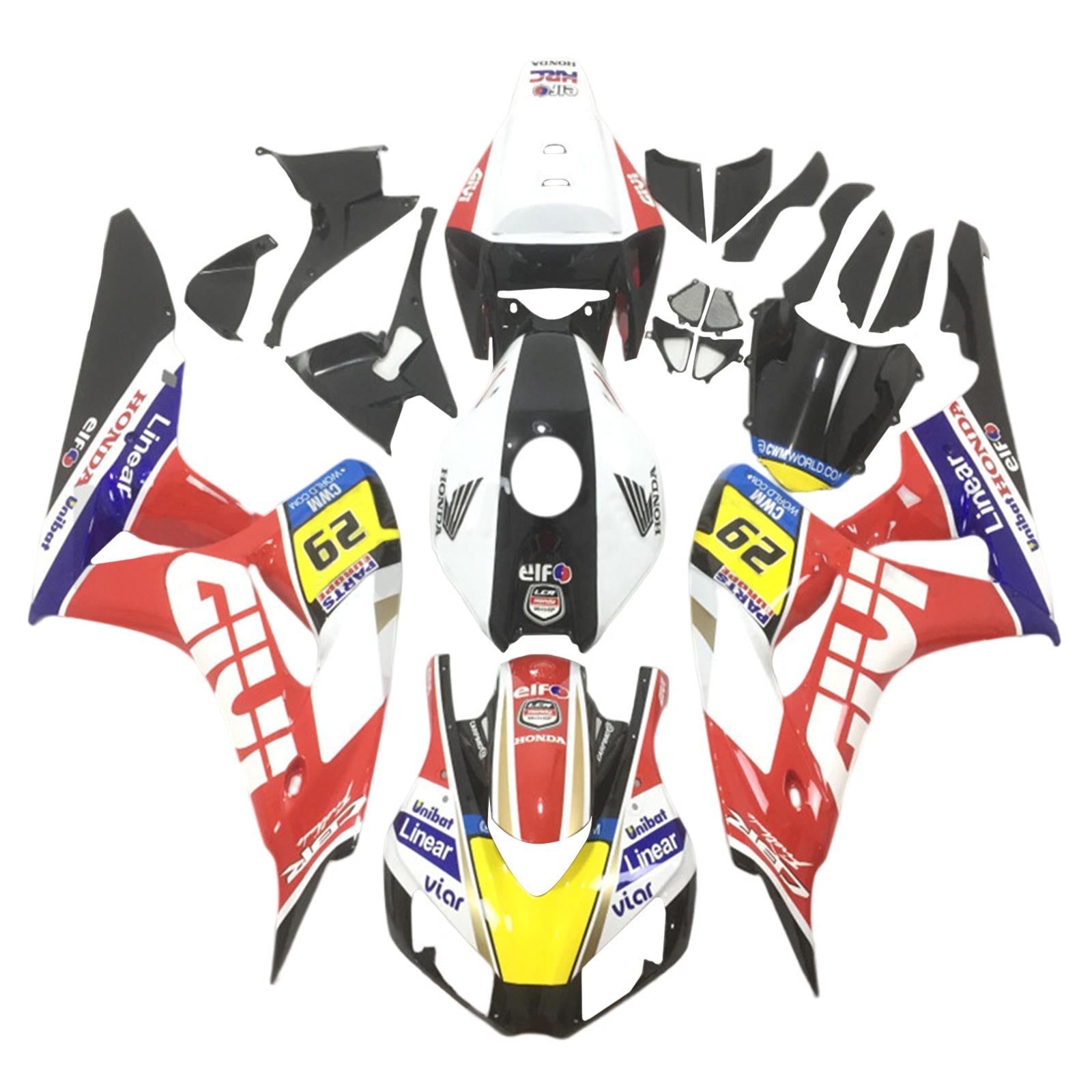 Honda CBR1000RR 2006-2007 Fairing Kit Bodywork Plastic ABS