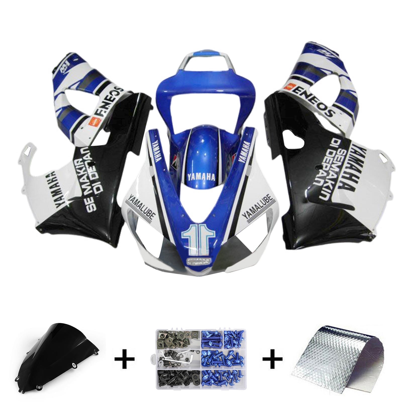 Yamaha YZF-R1 1998-1999 Fairing Kit Bodywork Plastic ABS