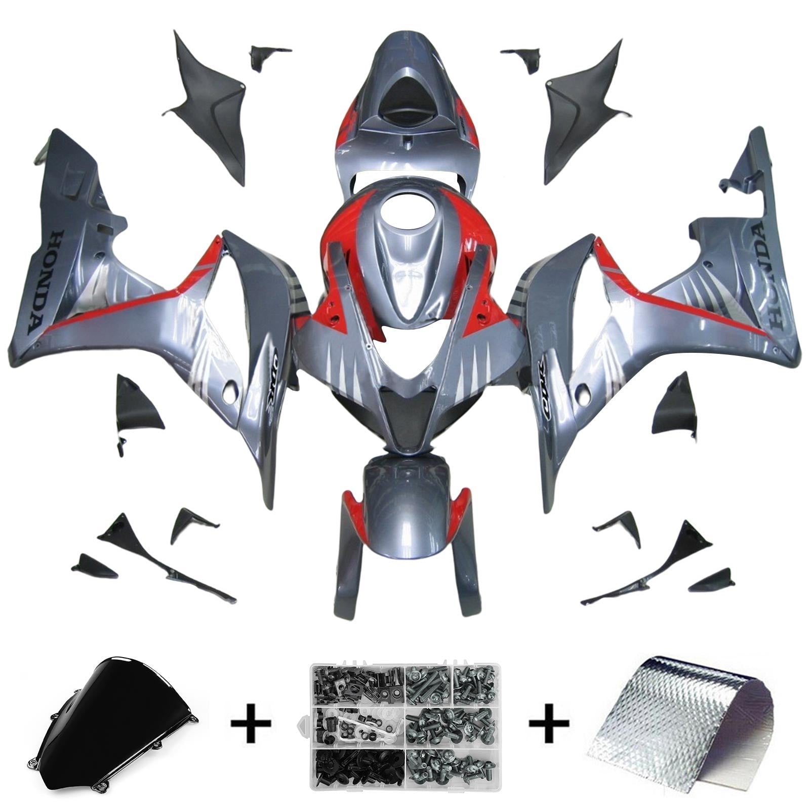 Honda CBR600RR 2007-2008 F5 Fairing Kit Bodywork Plastic ABS