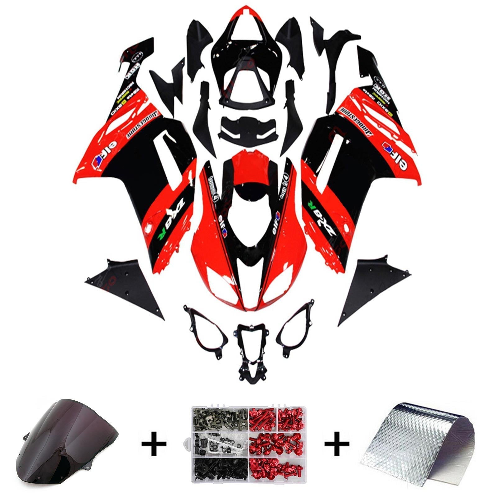 Kawasaki ZX6R 636 2013-2018 Kit Carenado Carrocería Plástico ABS