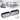 2016-2019 Fit BMW X1 F48 F49 Gloss Black Front Kidney Grill Grille Dual Line