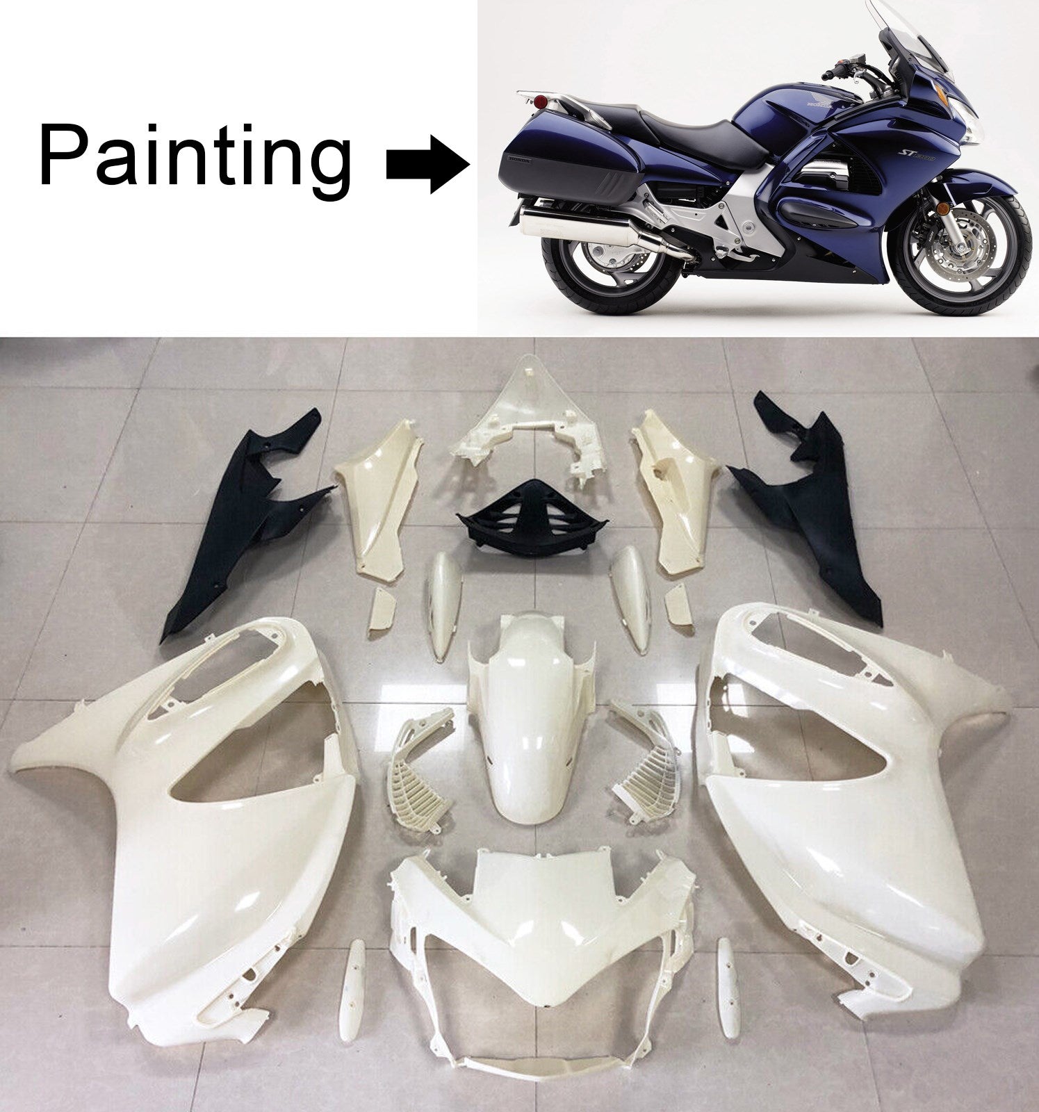 Honda STX1300 ST1300 2002-2016 Fairing Kit Bodywork