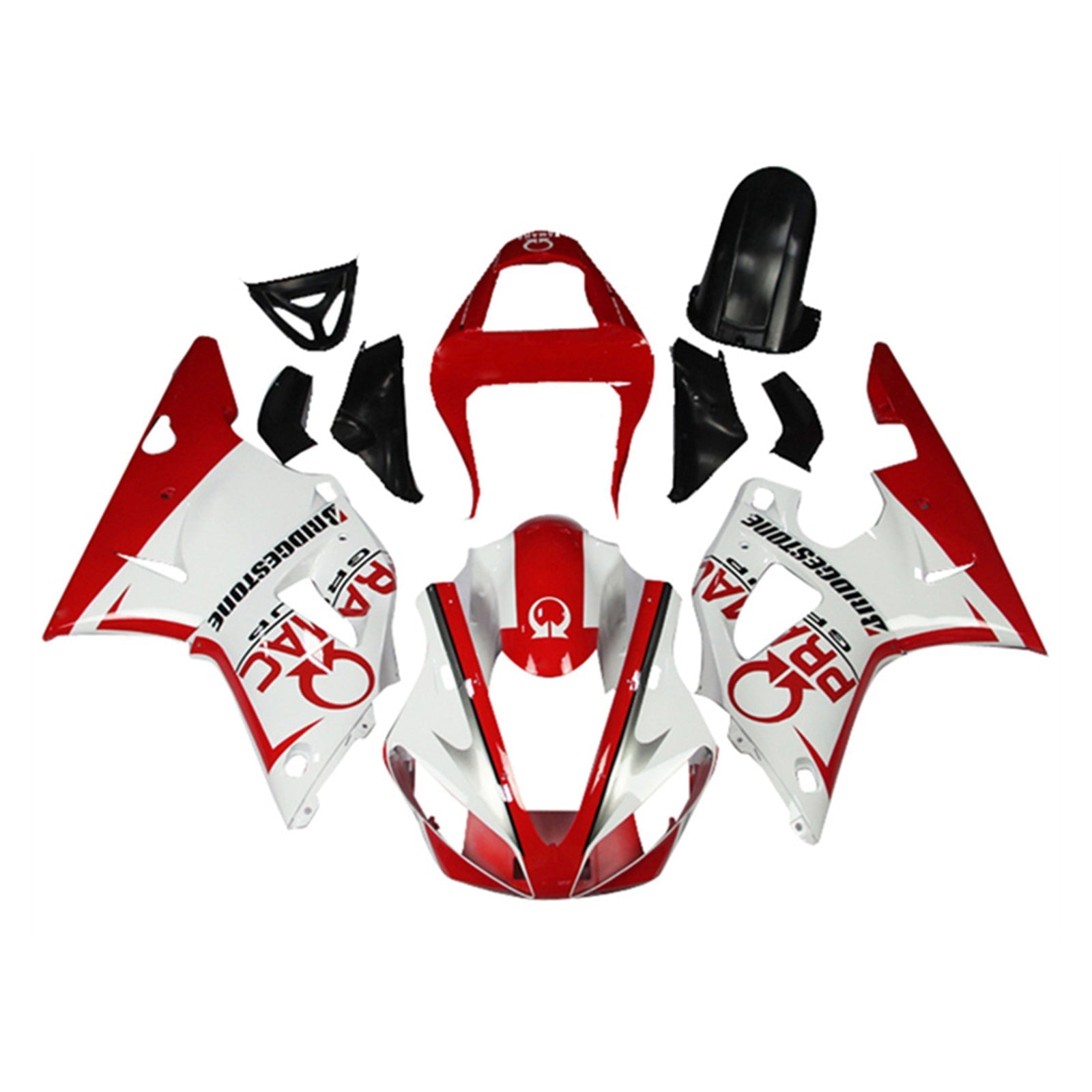 Yamaha YZF 1000 R1 2000-2001 Fairing Kit Bodywork Plastic ABS