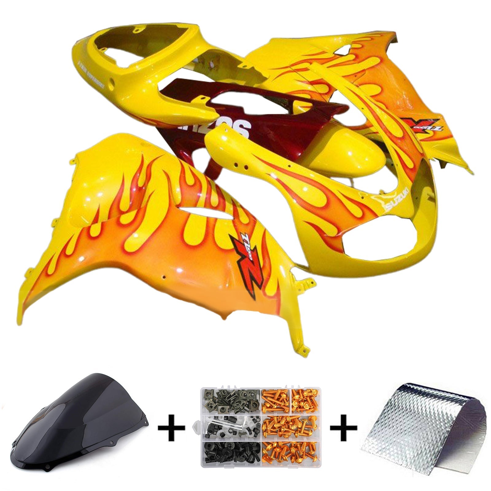 Amotopart Suzuki TL1000R 1998-2003 Fairing Kit Bodywork Plastic ABS