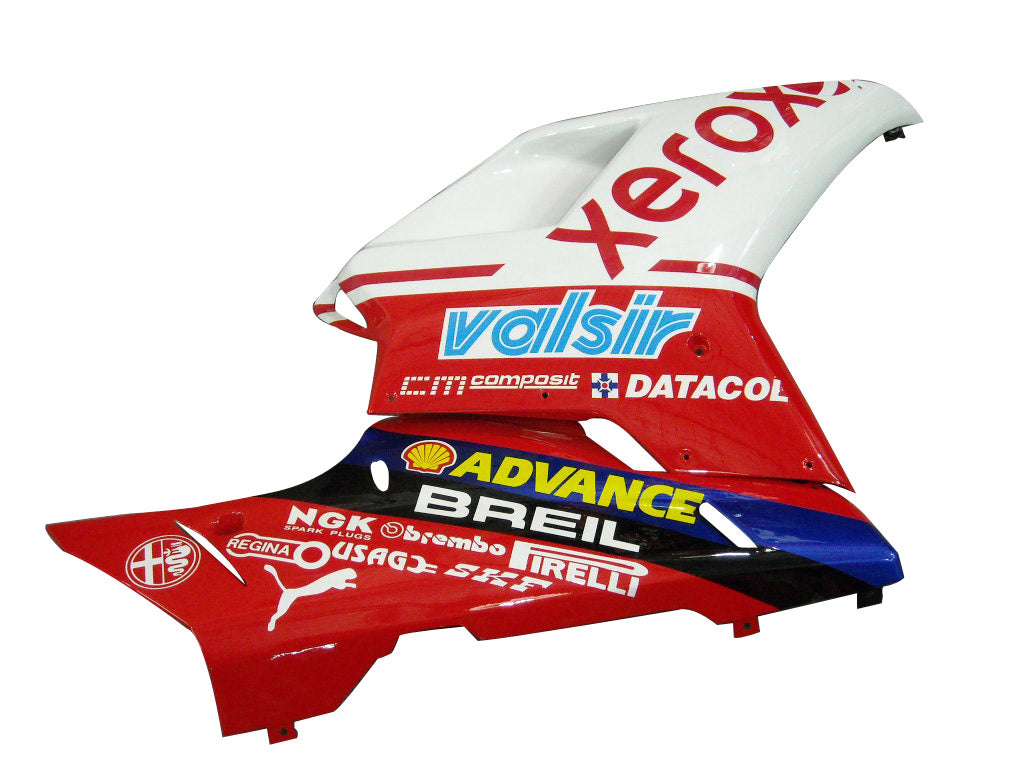 Fairings for 2007-2012 Ducati 1098 1198 848 White & Red Xerox Generic