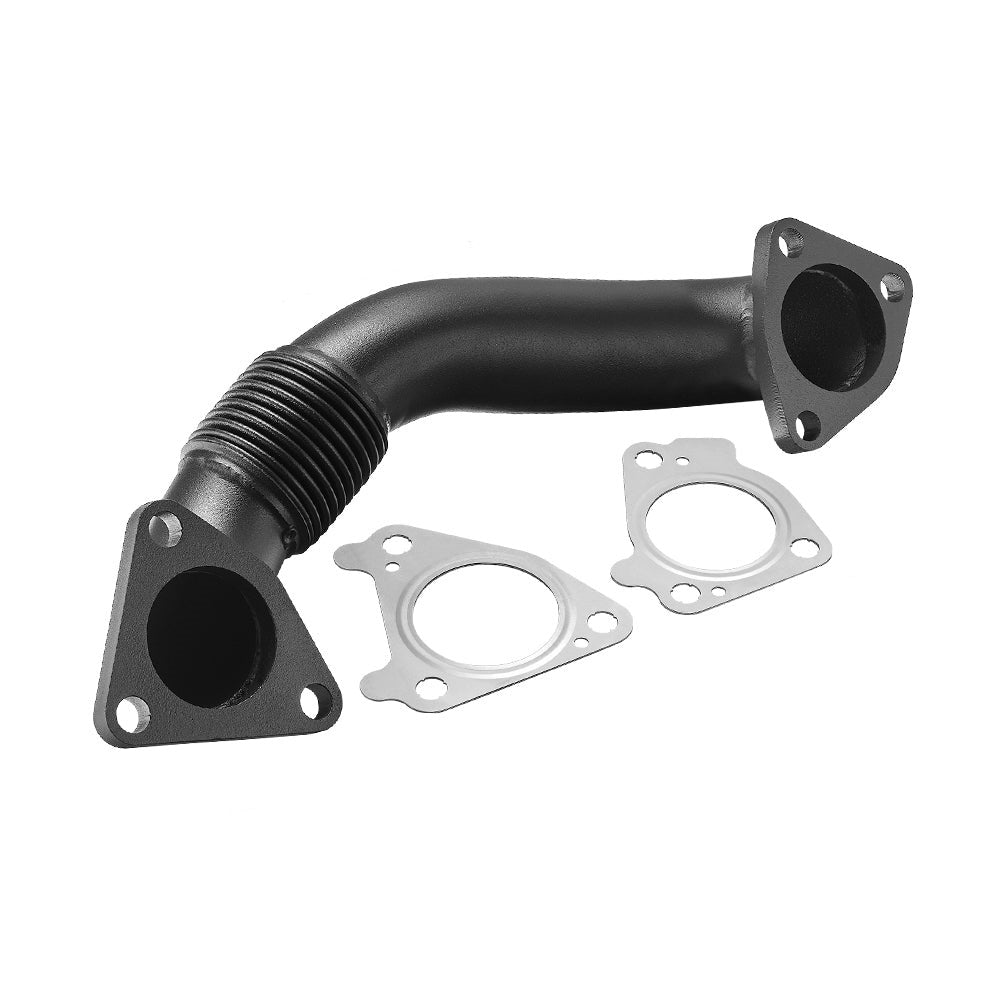 2001-2016 LB7 LLY LBZ LMM LML 6.6L Duramax Passenger Side Exhaust Up-Pipe w/ Gaskets Generic