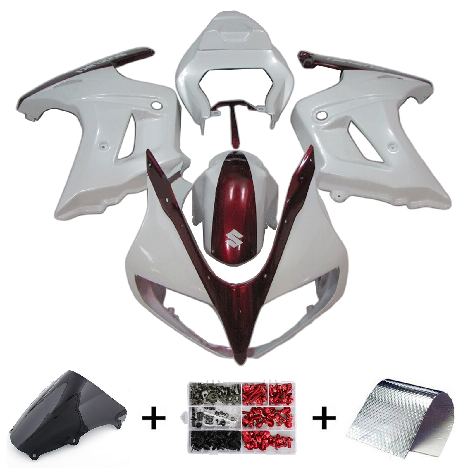 Amotopart Suzuki SV650 2003-2013 Fairing Kit Bodywork Plastic ABS