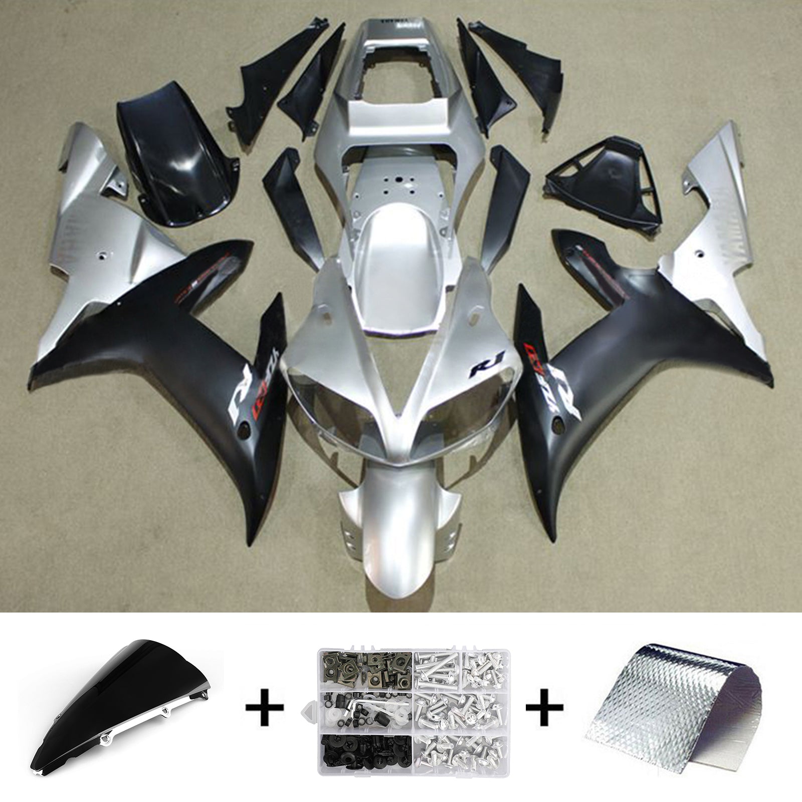 Yamaha YZF-R1 2002-2003 Fairing Kit Bodywork Plastic ABS