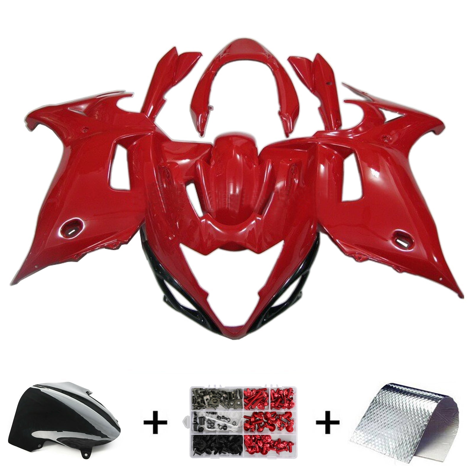 Amotopart Suzuki Katana GSX650F 2008-2013 Fairing Kit Bodywork Plastic ABS