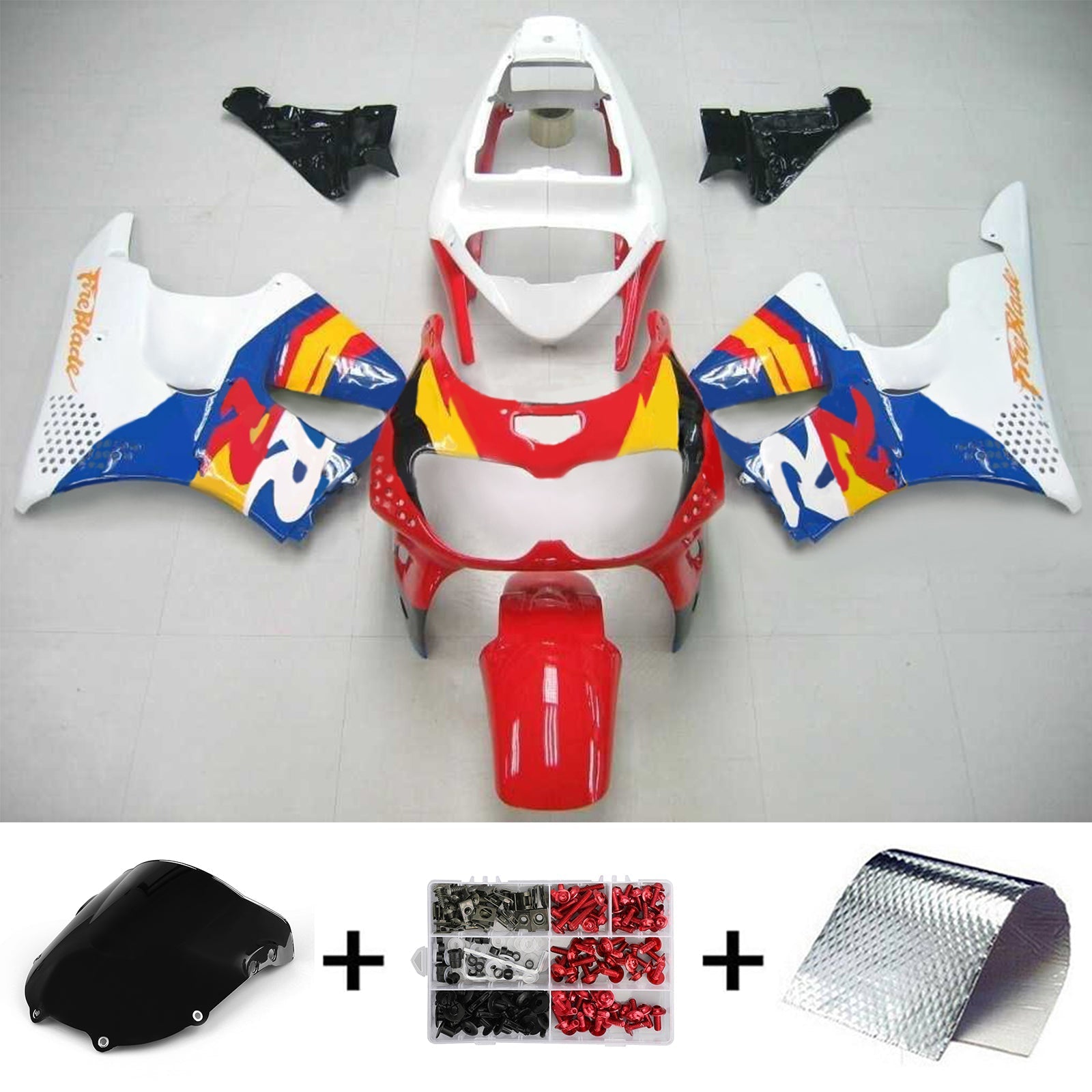 Honda CBR900RR 893 1996-1997 Fairing Kit Bodywork Plastic ABS