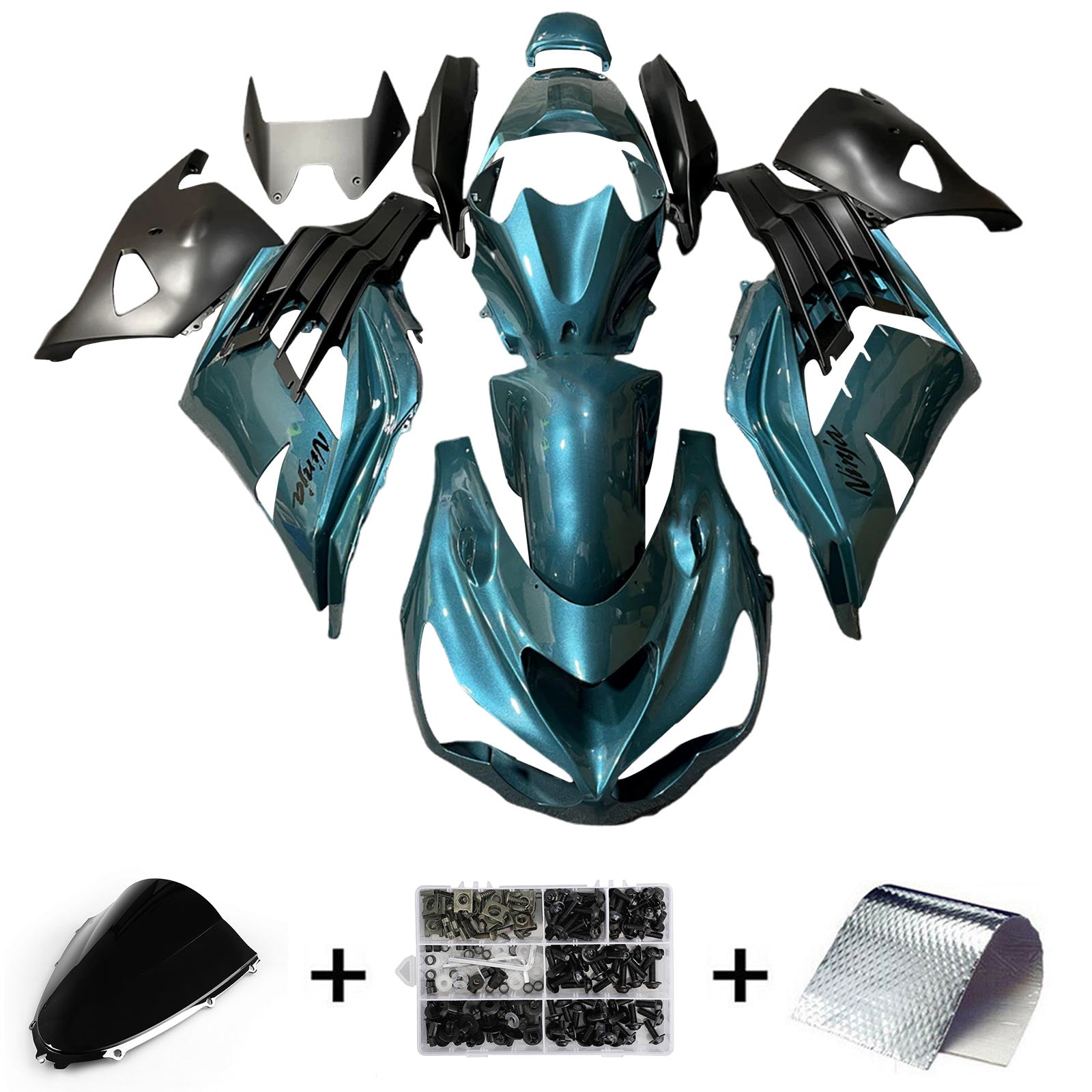 Kit Carenado Kawasaki ZX14R ZZR1400 2012-2022 Carrocería