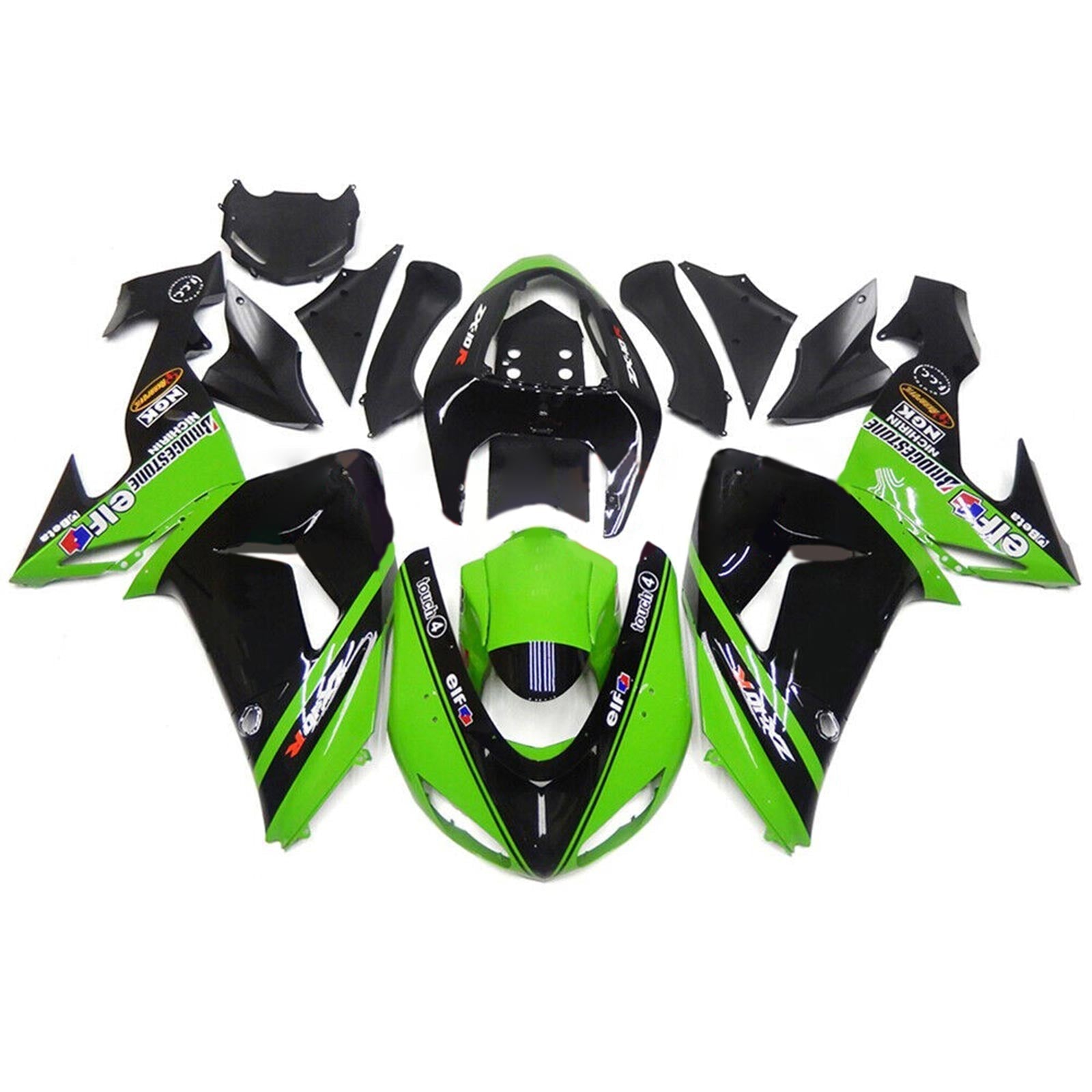 Kit Carenado Kawasaki ZX10R 2006-2007 Carrocería Plástico ABS