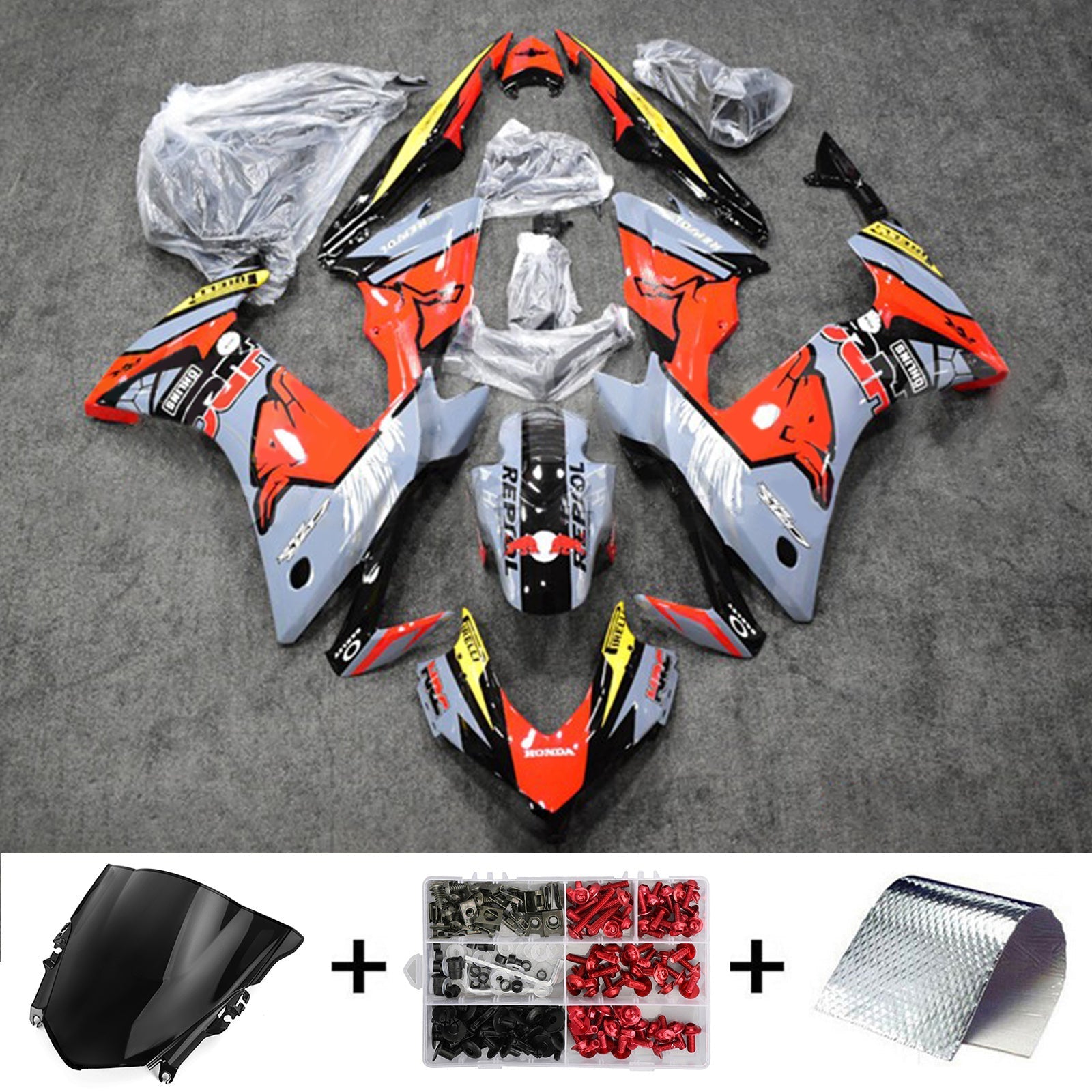 Honda CBR500R 2013-2015 Fairing Kit Bodywork Plastic ABS