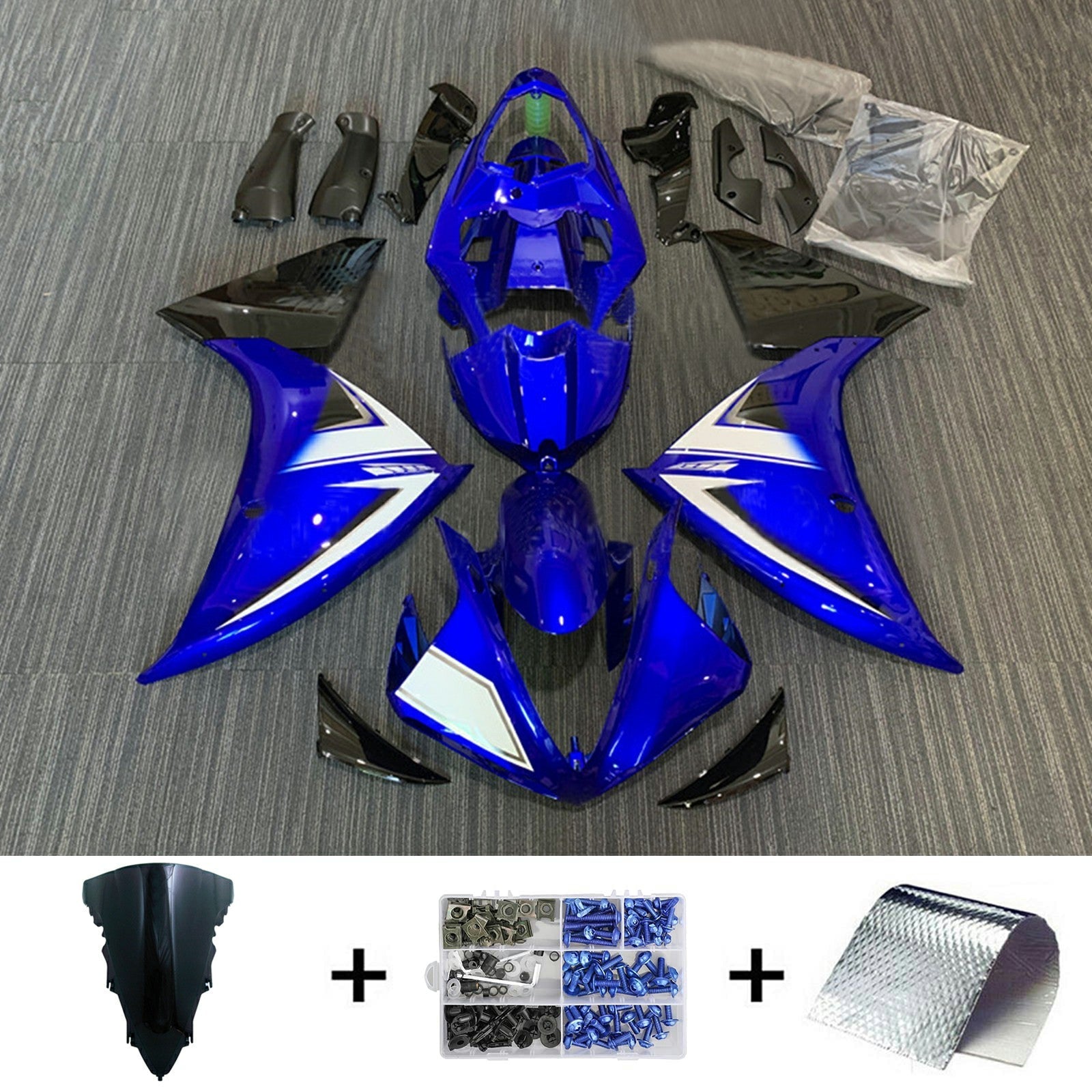 Yamaha YZF 1000 R1 2009-2011 Fairing Kit Bodywork Plastic ABS