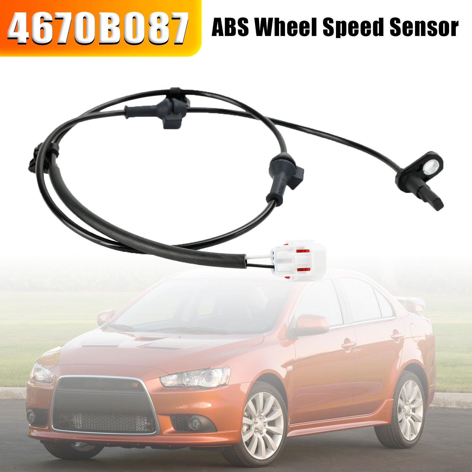 Mitsubishi Mirage 4670B087 ABS Sensor de velocidad de rueda delantera izquierda/derecha