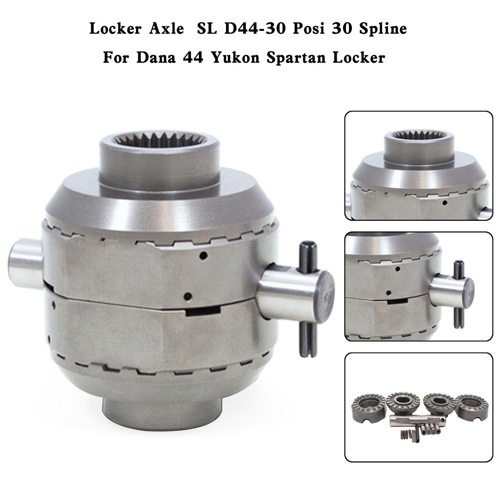 Locker Axle SL D44-30 Posi 30 Spline For Dana 44 Yukon Spartan Locker