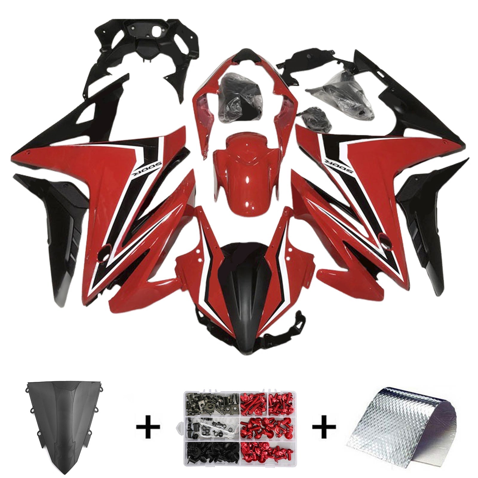 Honda CBR500R 2016-2018 Fairing Kit Bodywork Plastic ABS