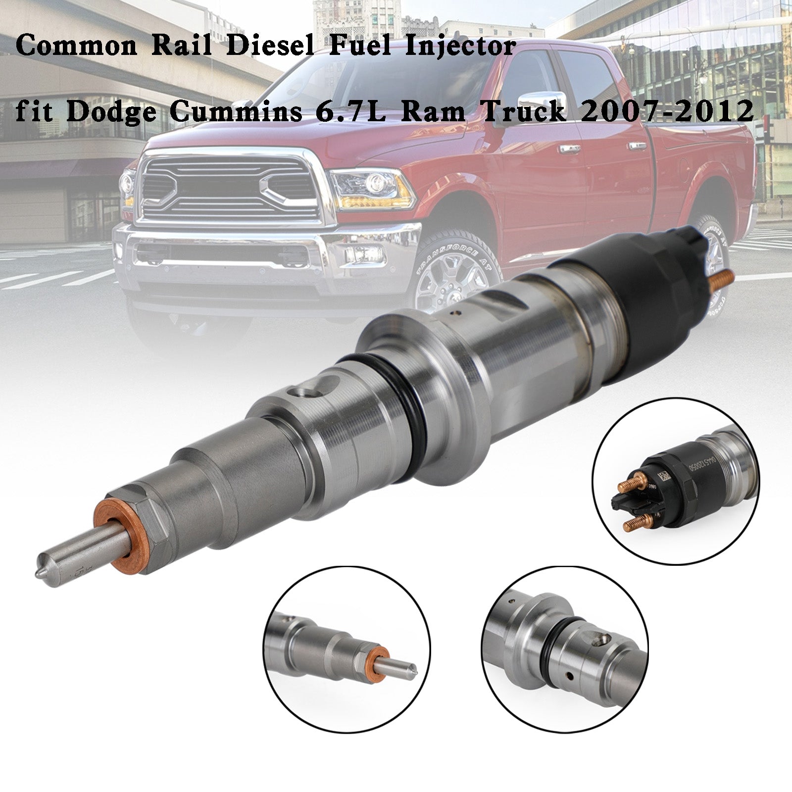 Dodge Cummins 6.7L Ram Truck 2007-2012 1PCS /6PCS Inyector de combustible diesel Common Rail Genérico