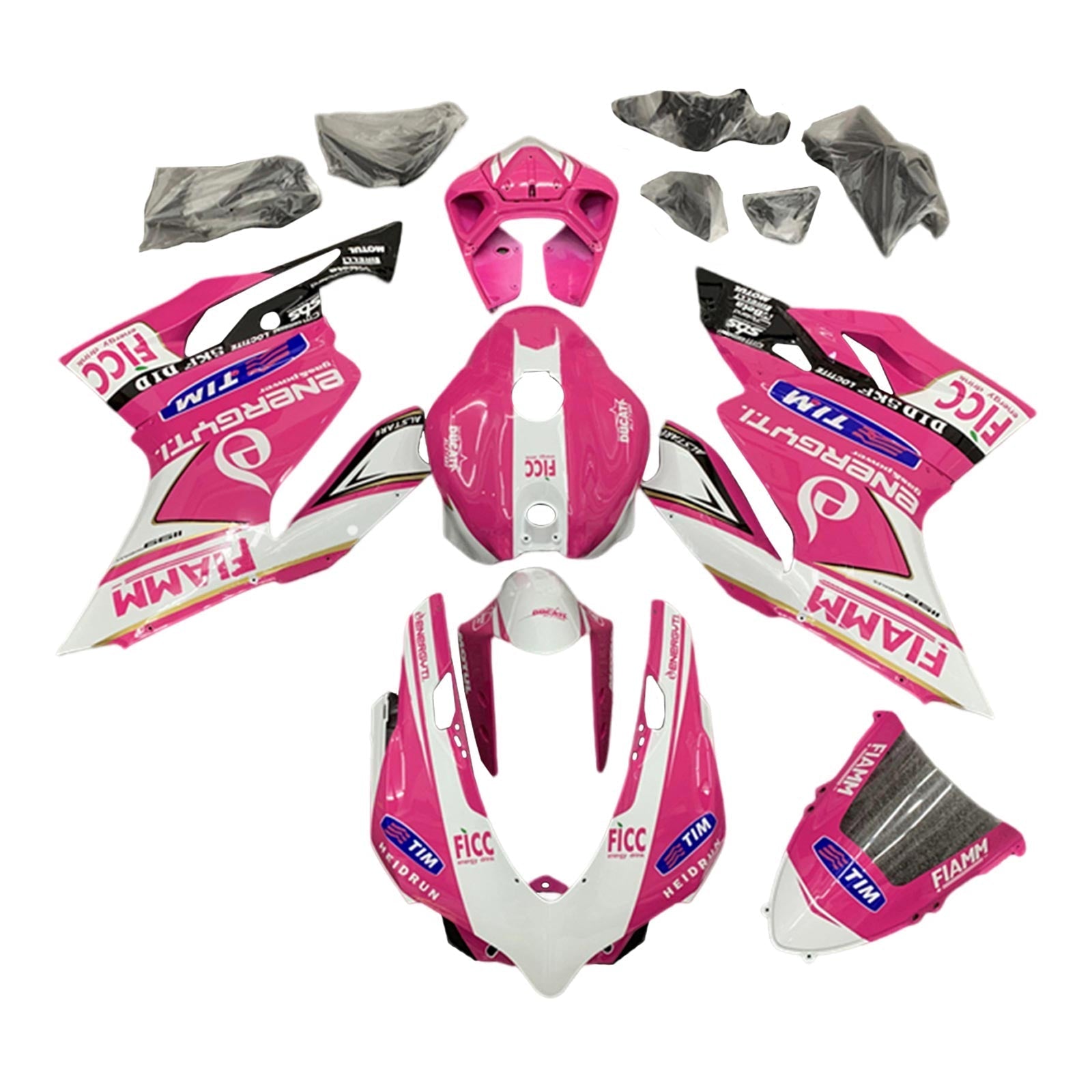 Ducati 1199 899 2012-2015 Kit Carenado Carrocería Plástico ABS