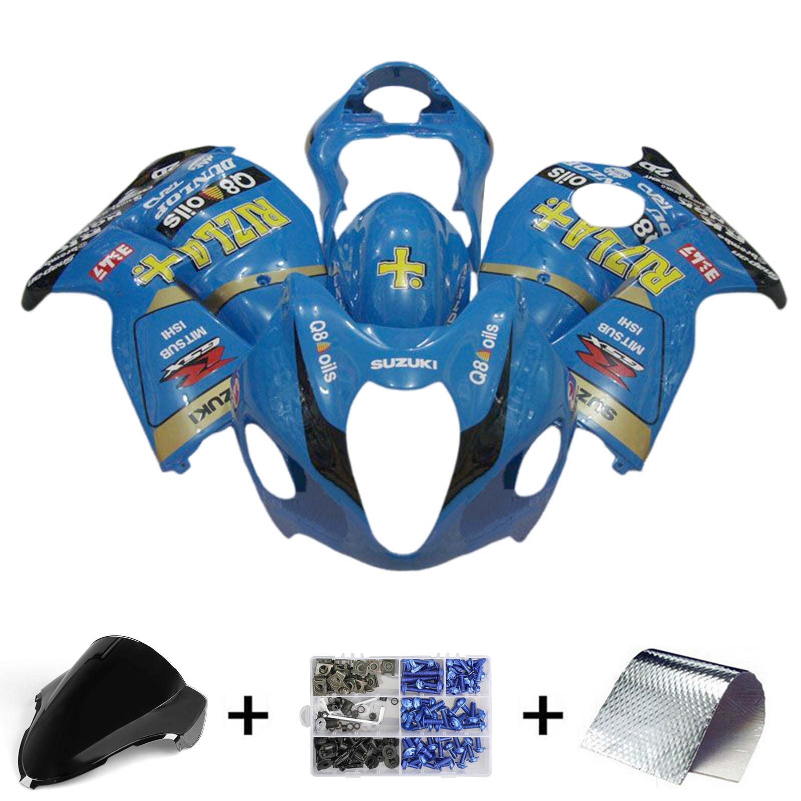 Amotopart Suzuki Hayabusa GSX1300R 1999-2007 Fairing Kit