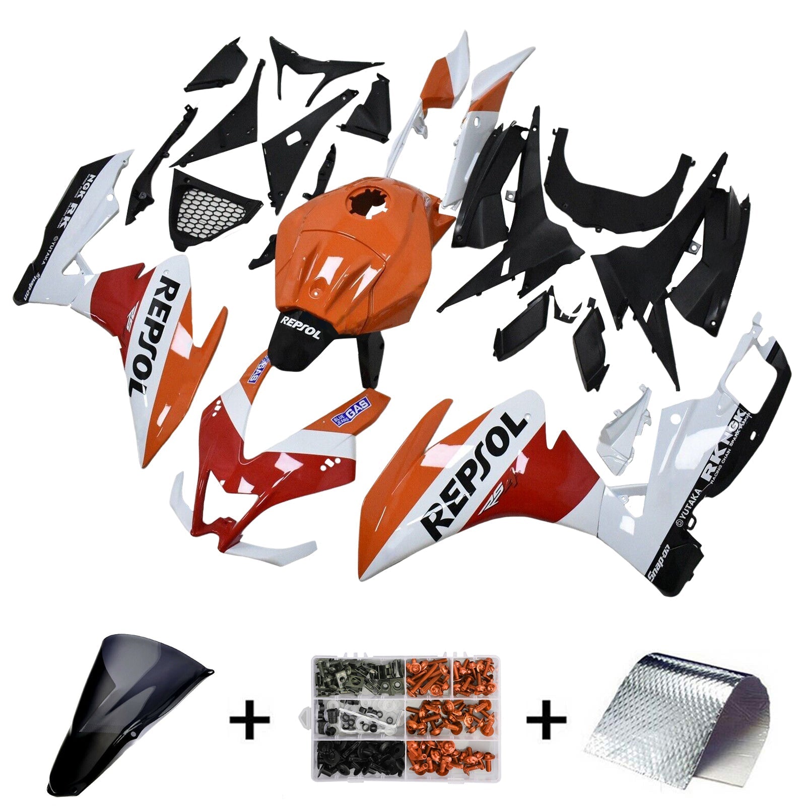 Amotopart Aprilia RS4 125 50 2012-2016 Fairing Kit Bodywork