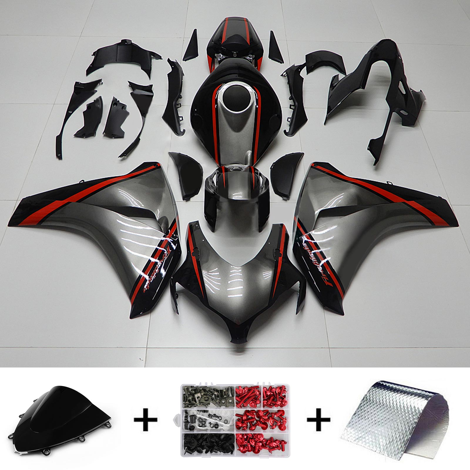 Honda CBR1000RR 2008-2011 Kit Carenado Carrocería Plástico ABS