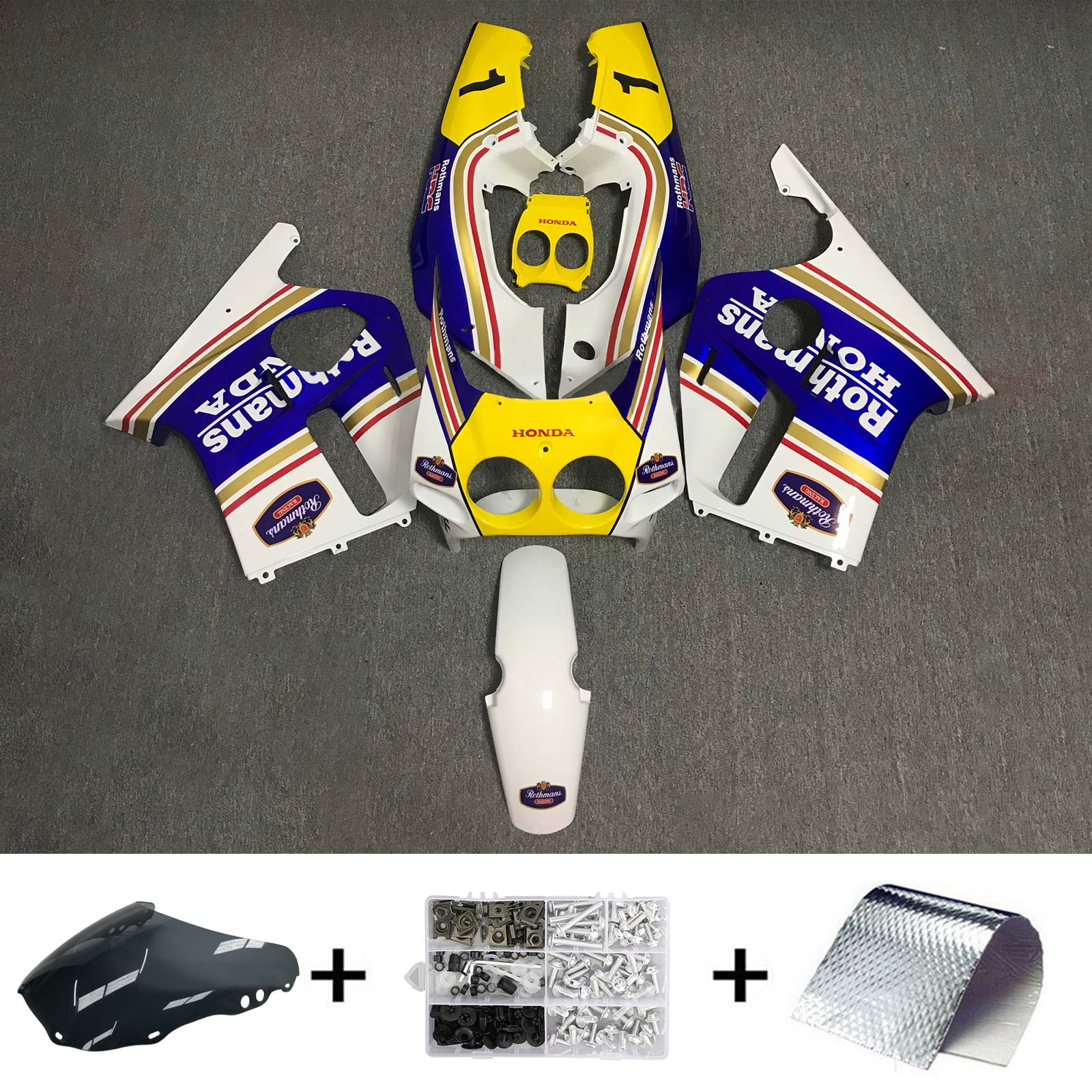 Honda CBR250RR MC19 1988-1989 Kit Carenado Carrocería