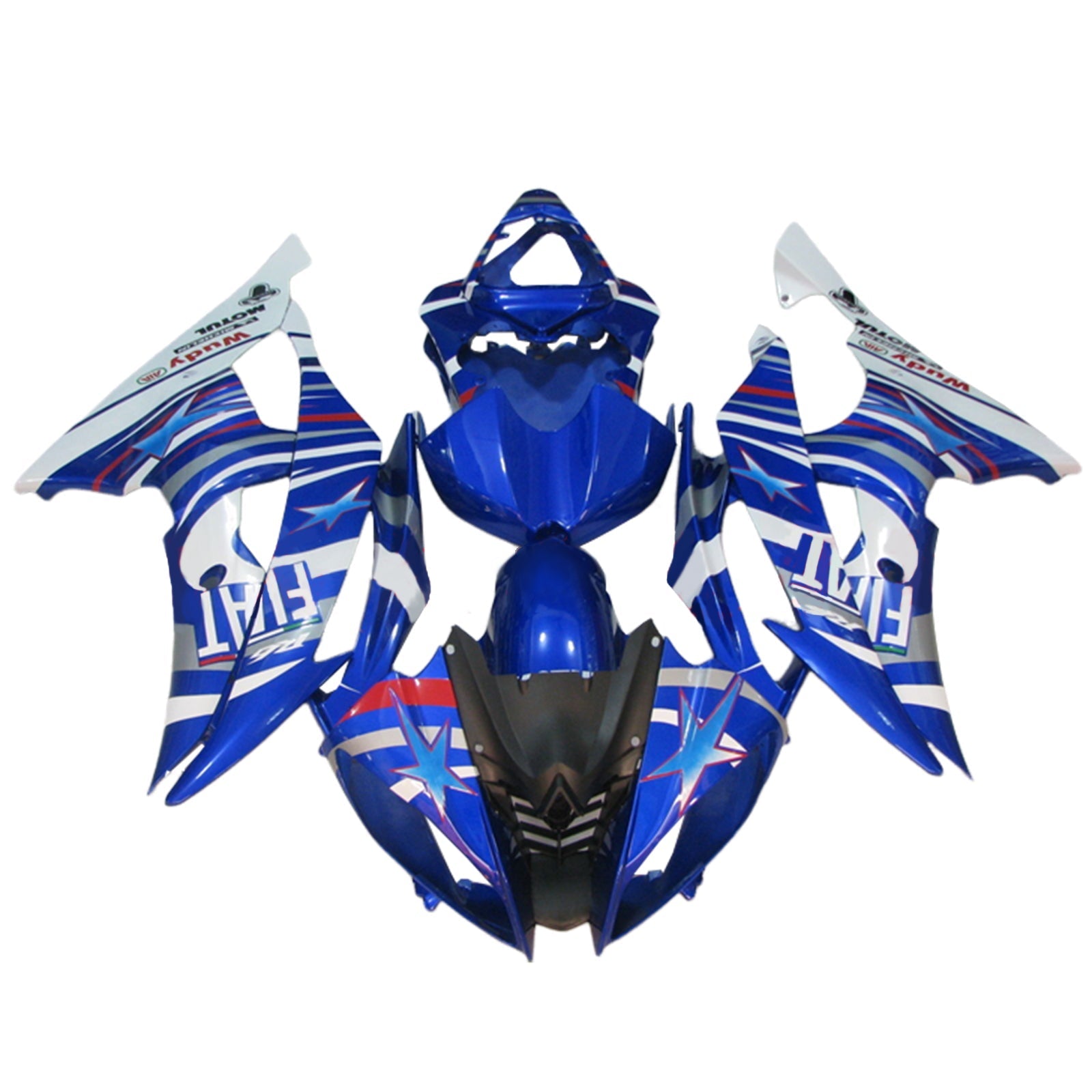 Yamaha YZF 600 R6 2008-2016 Kit Carenado Carrocería Plástico ABS