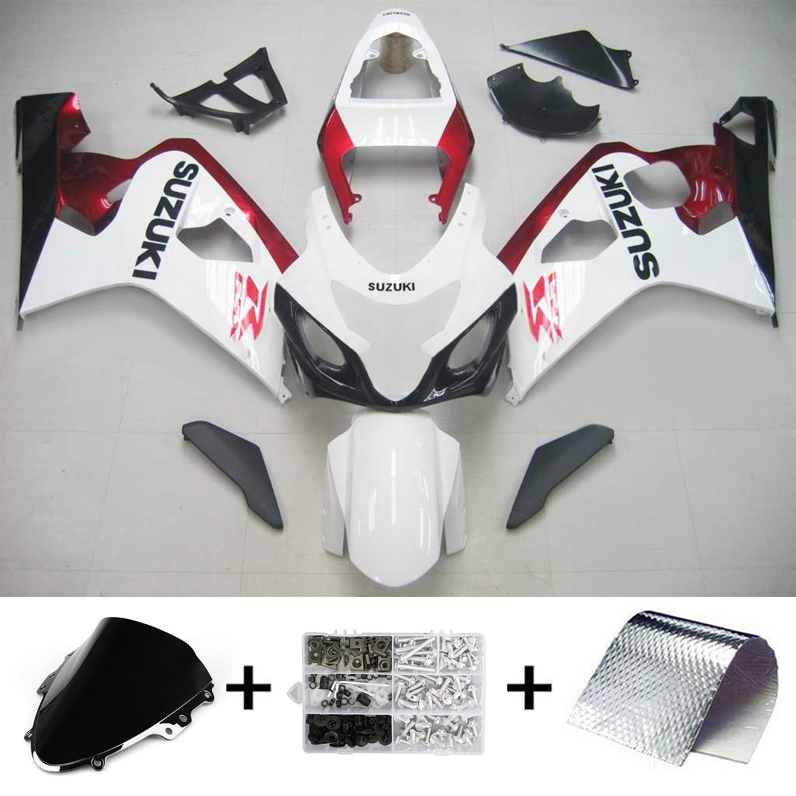 Suzuki GSXR 600/750 2004-2005 Kit Carenado Carrocería Plástico ABS