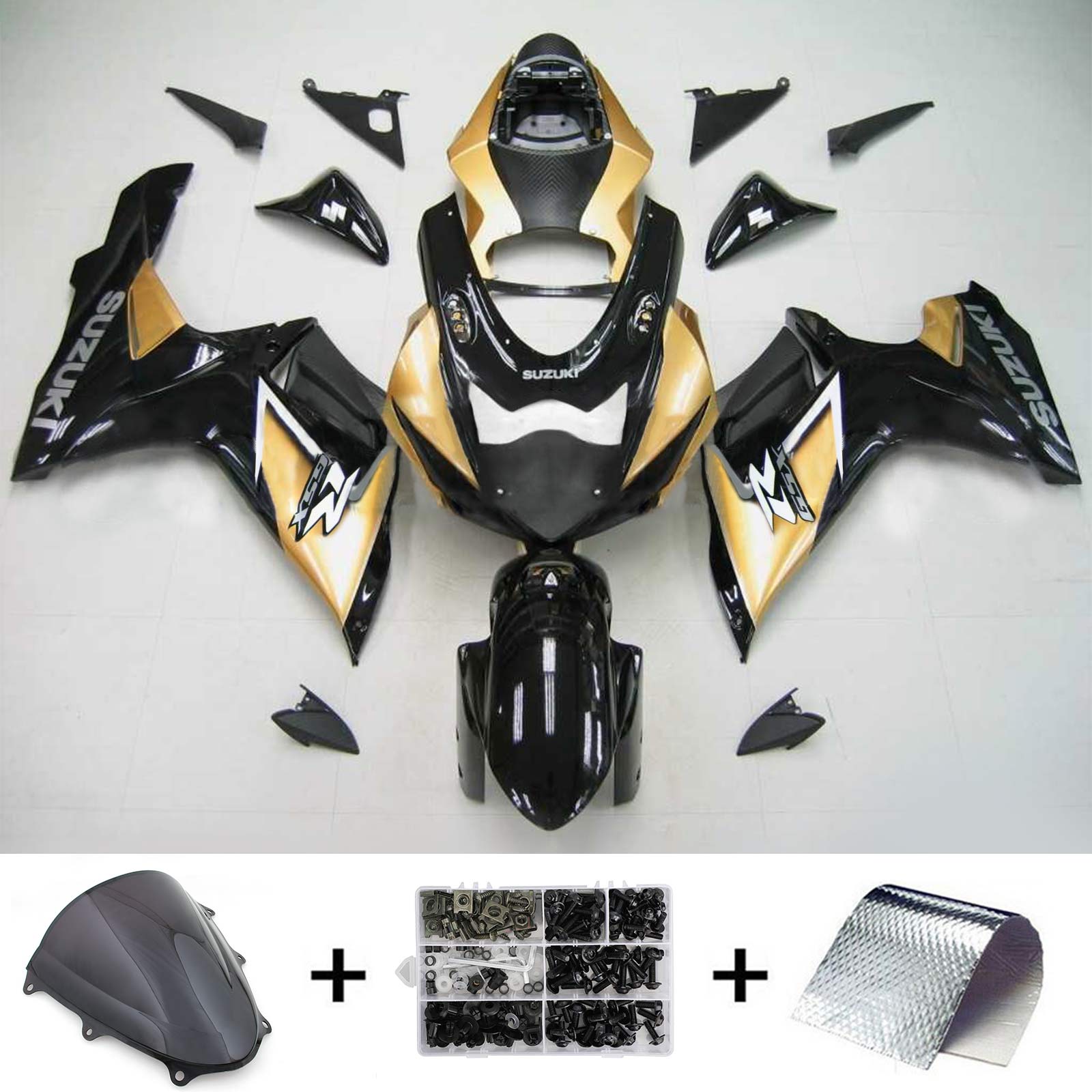 Suzuki GSXR 600/750 2011-2024 K11 Fairing Kit Bodywork Plastic ABS