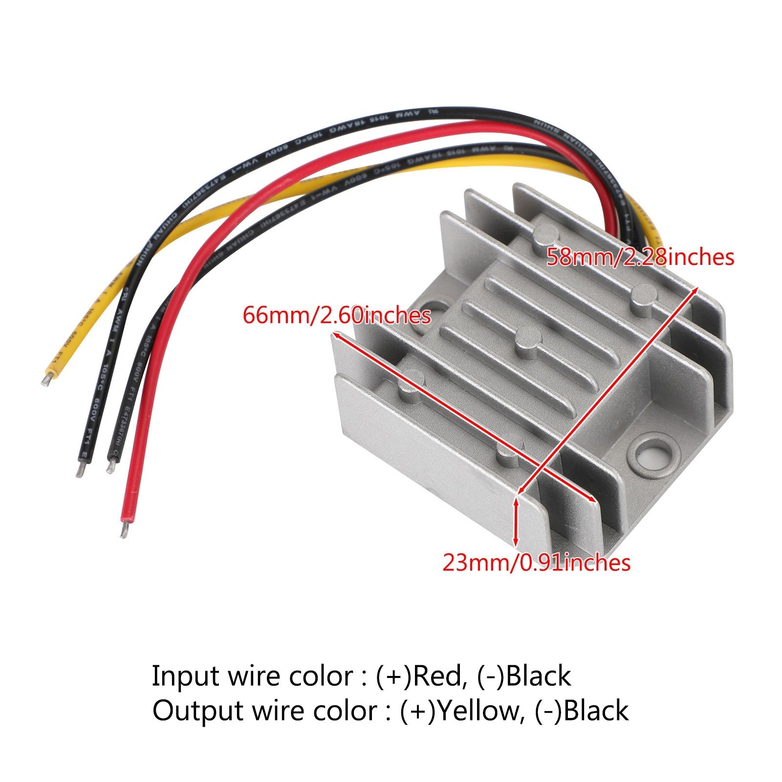 DC Voltage Regulator Buck Converter DC 12/24V To 7.5V 10A 75W Step Down Reducer