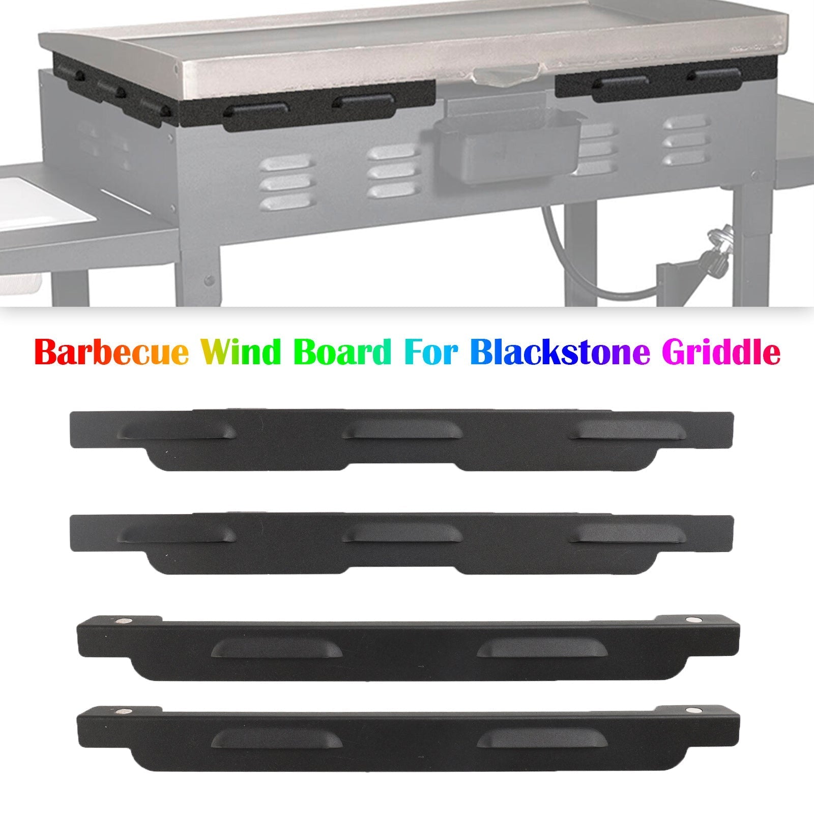 36" Wind Guard For Blackstone Griddle Wind Screen Blackstone Griddle Accessories